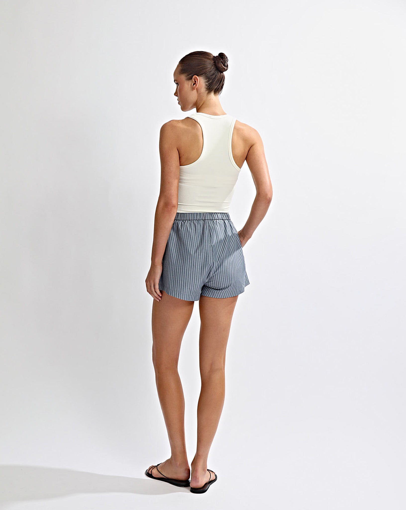 Rowan Shorts Steel Stripe