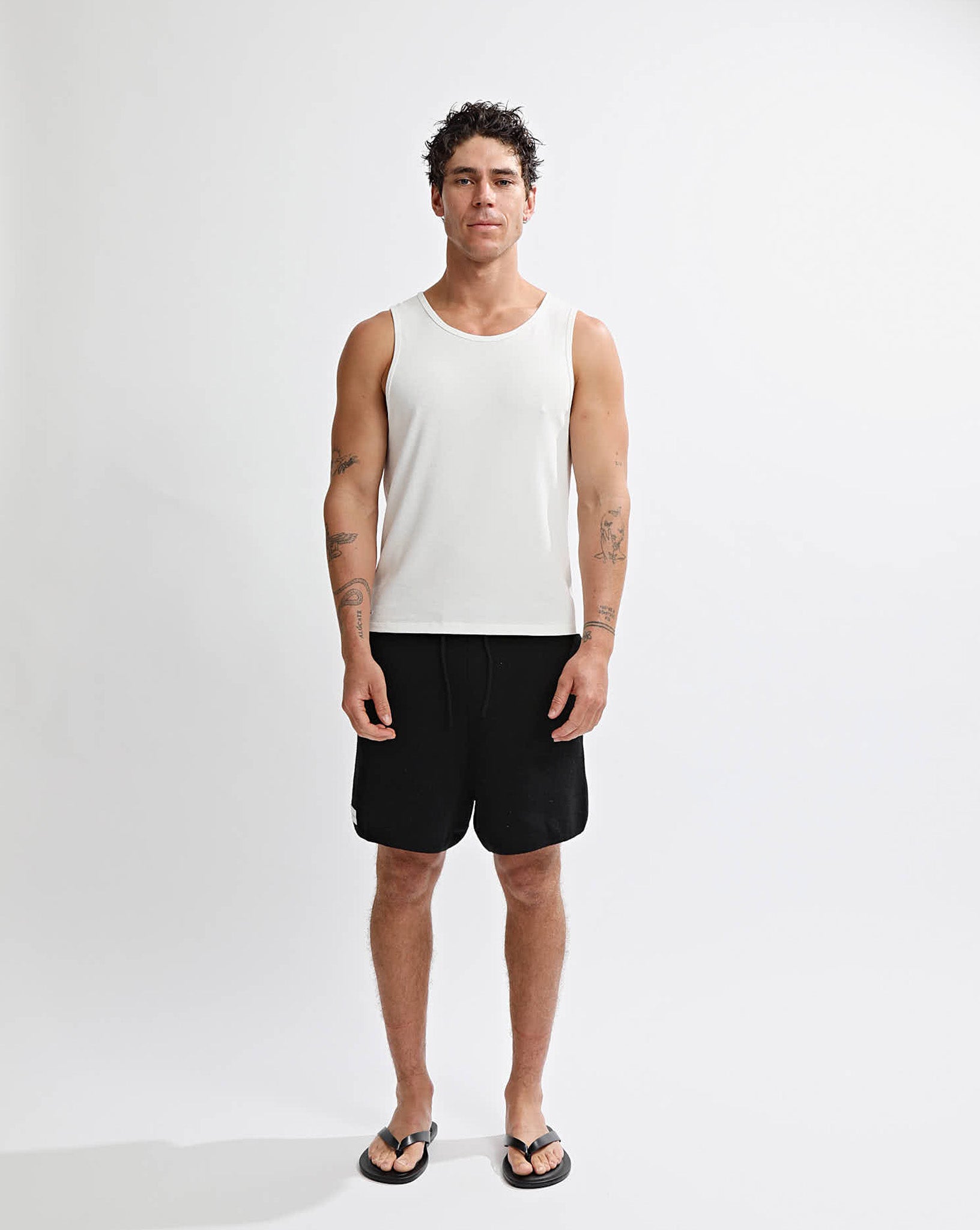 Sasha Knit Shorts Black