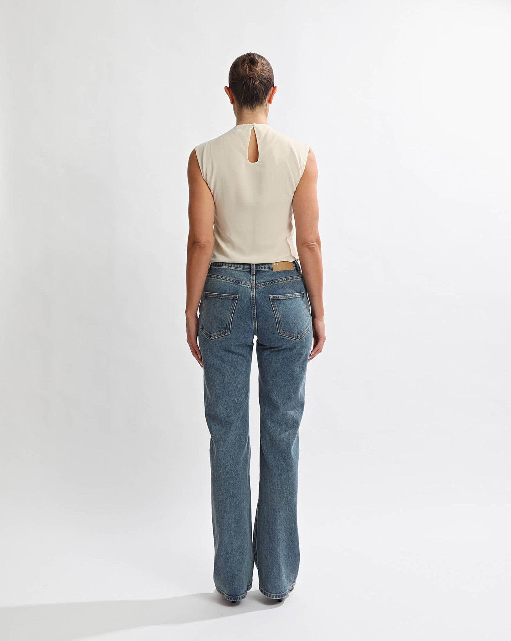 Kendal Top Pale Yellow