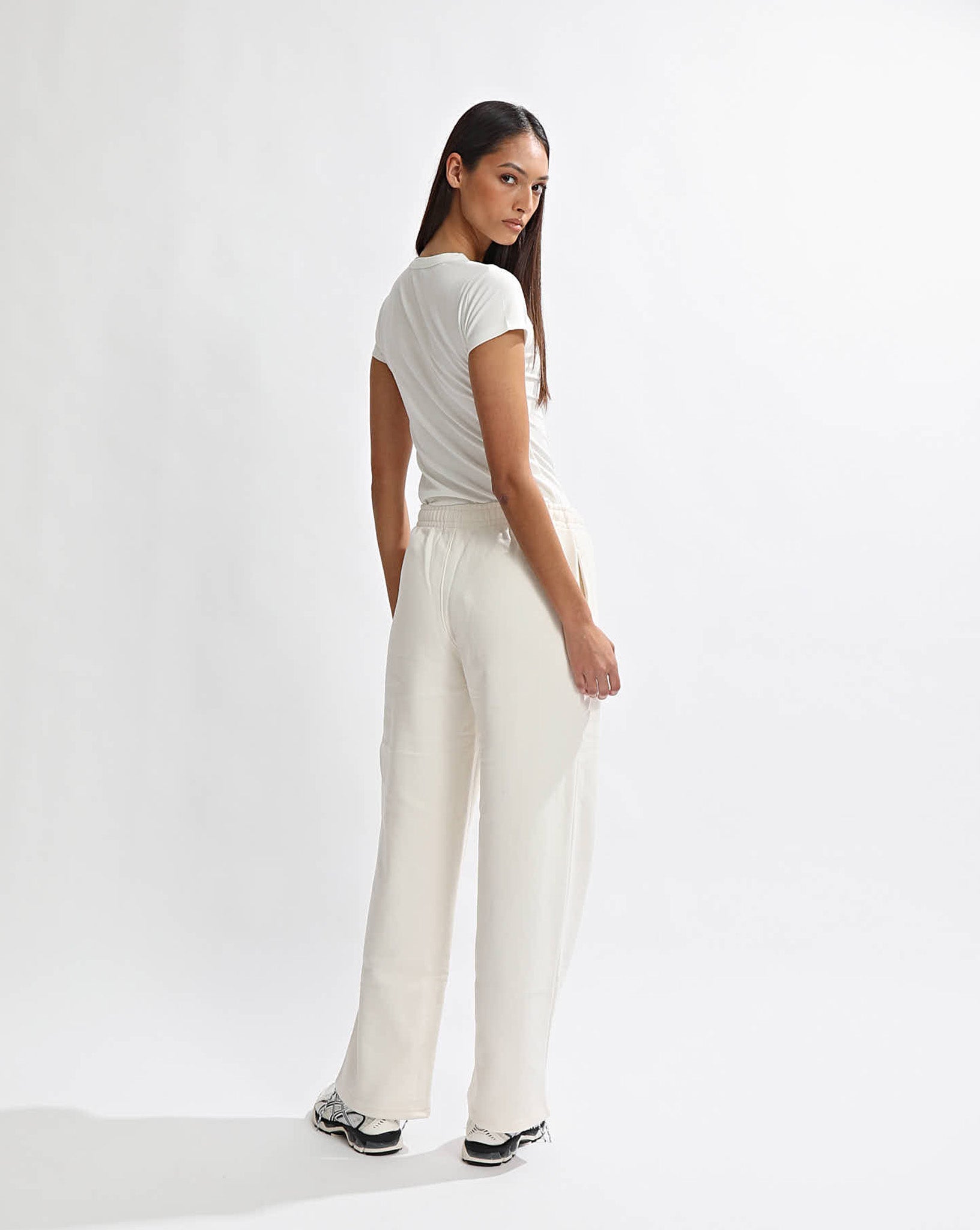 Alfie Trackpant Cream Cropped