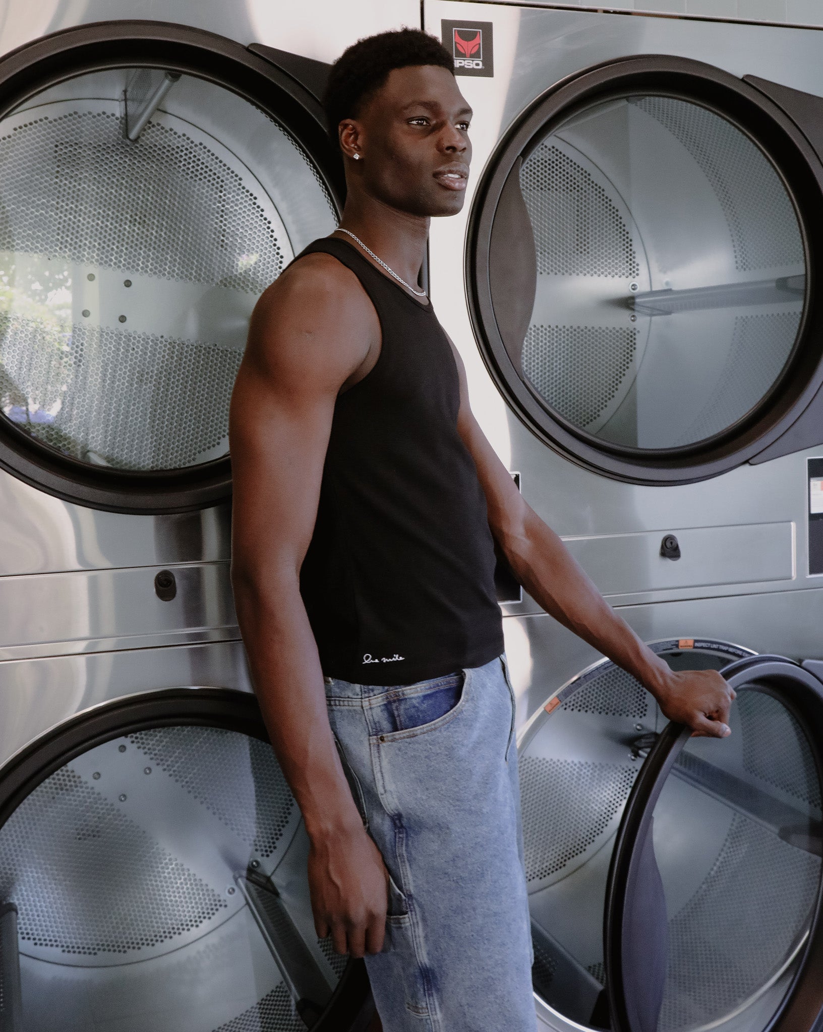 Brooks Denim Shorts Classic Blue