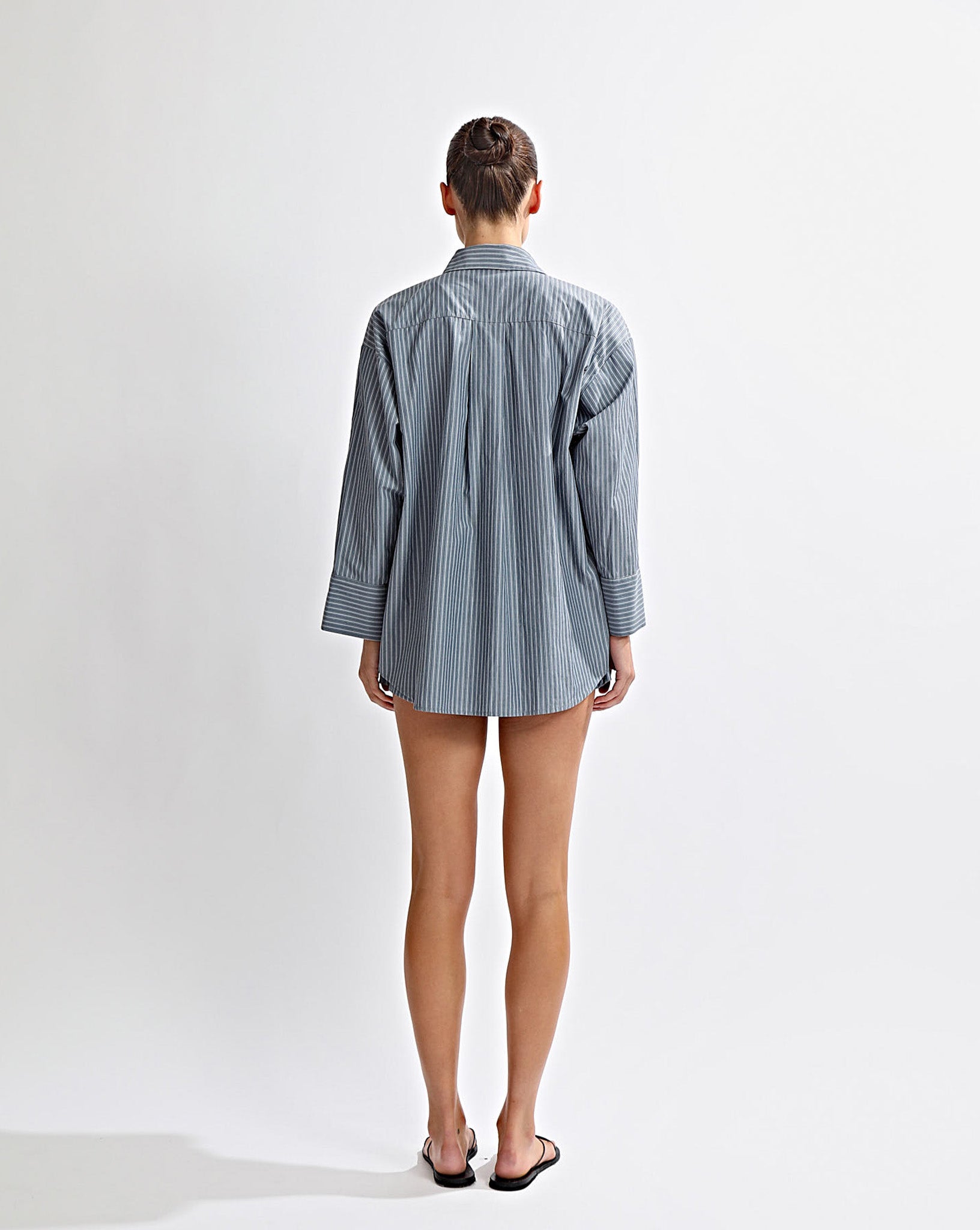 Rowan Shirt Steel Stripe