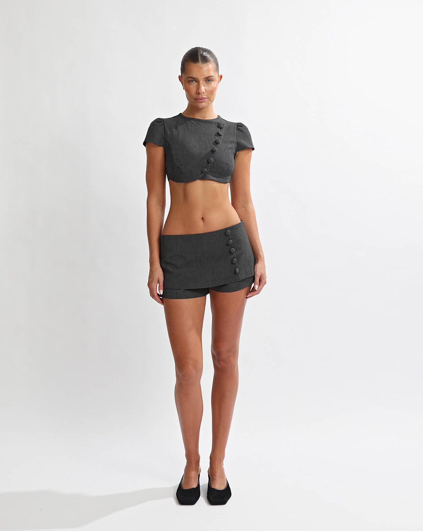 Tori Skort Dark Grey