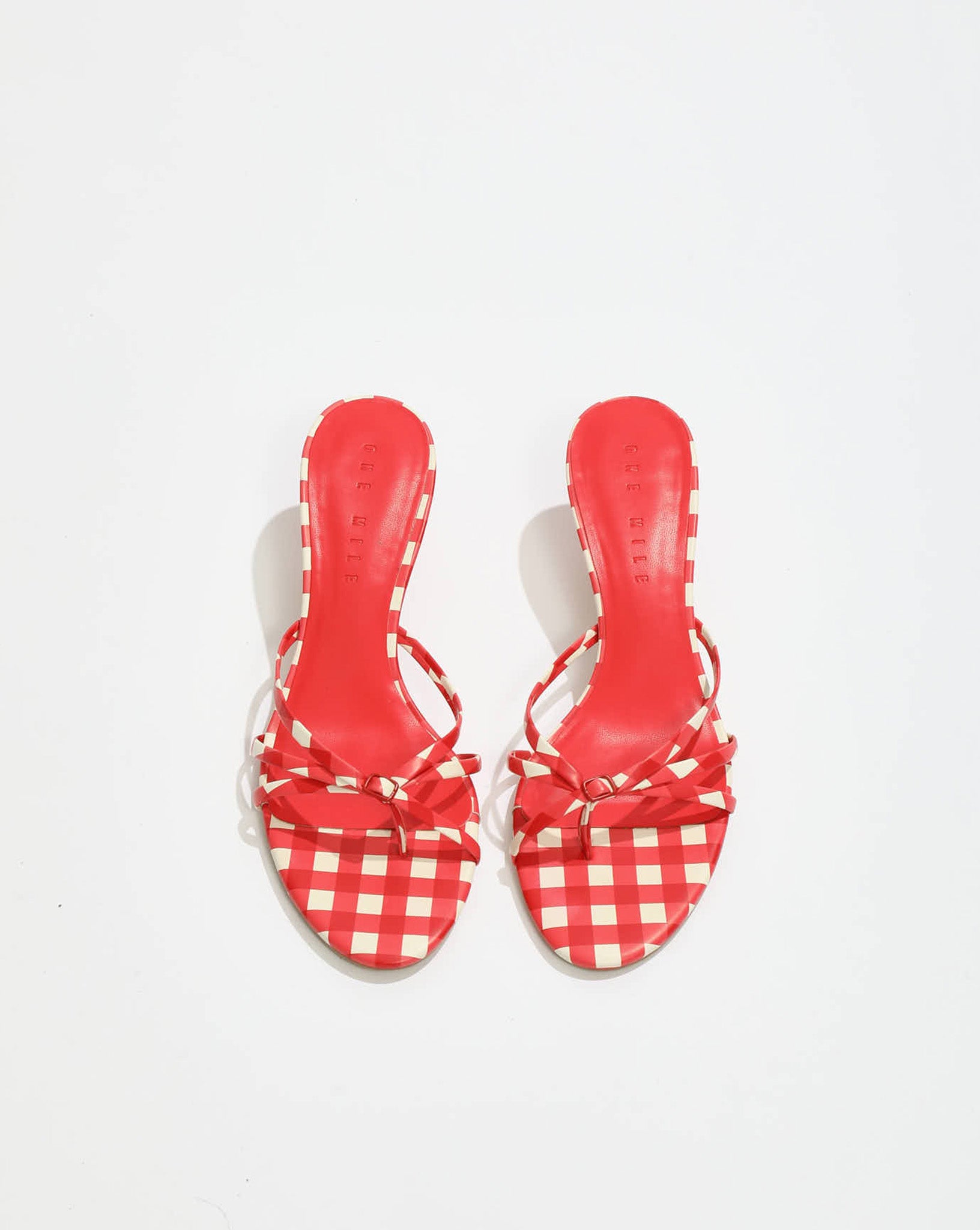 Rommy Heel Gingham