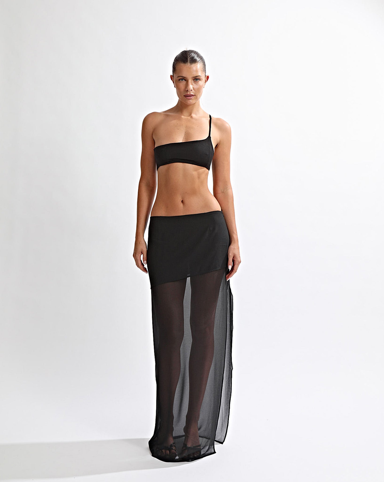 Josephine Maxi Skirt Black