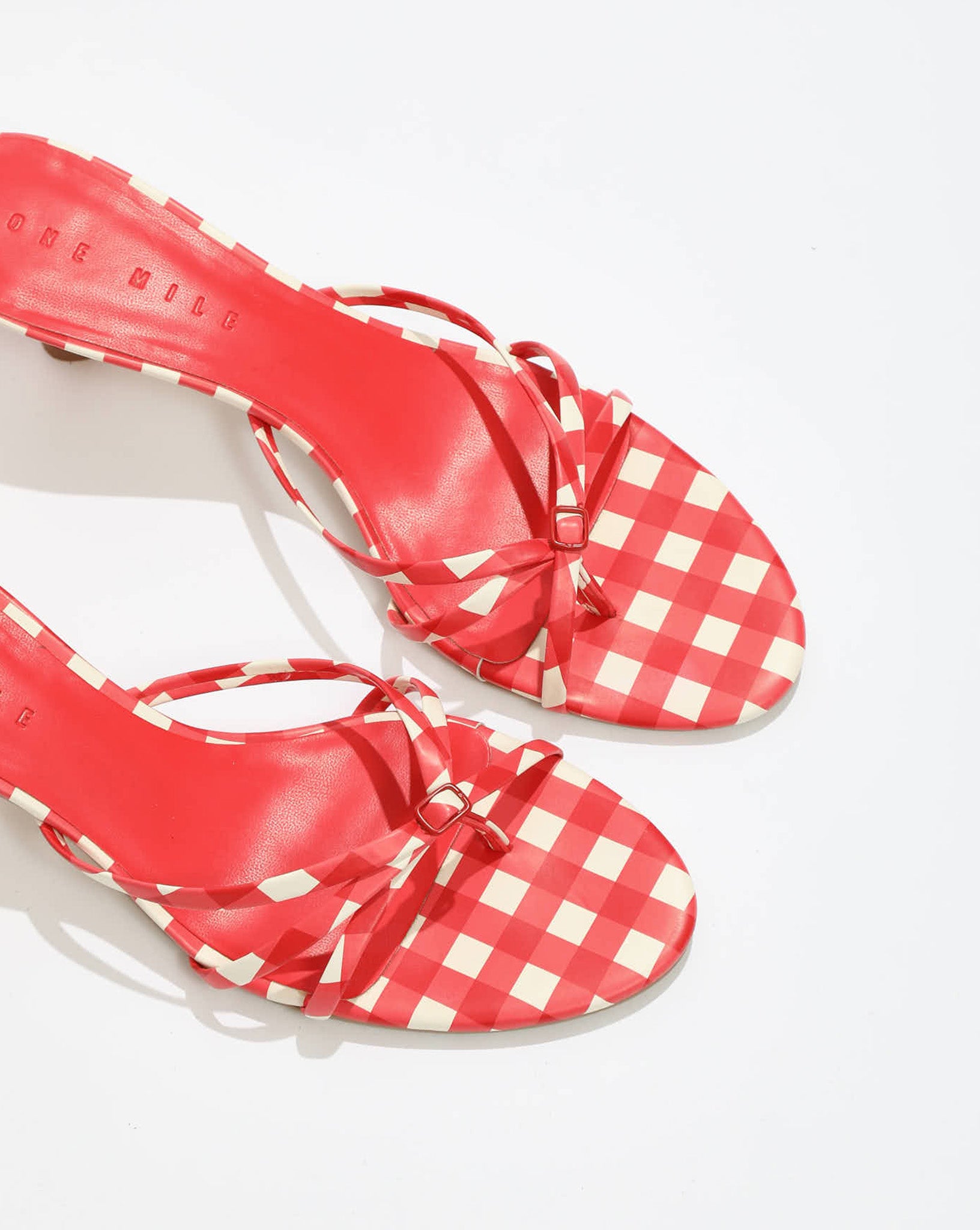 Rommy Heel Gingham