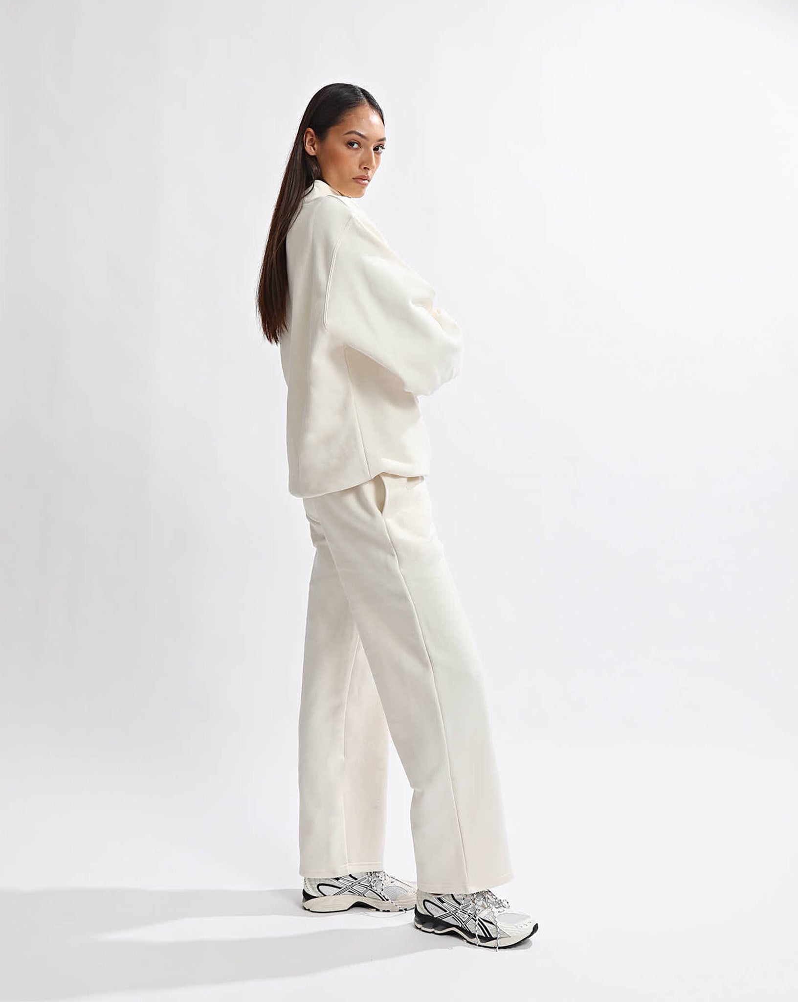 Alfie Zip Jumper Cream