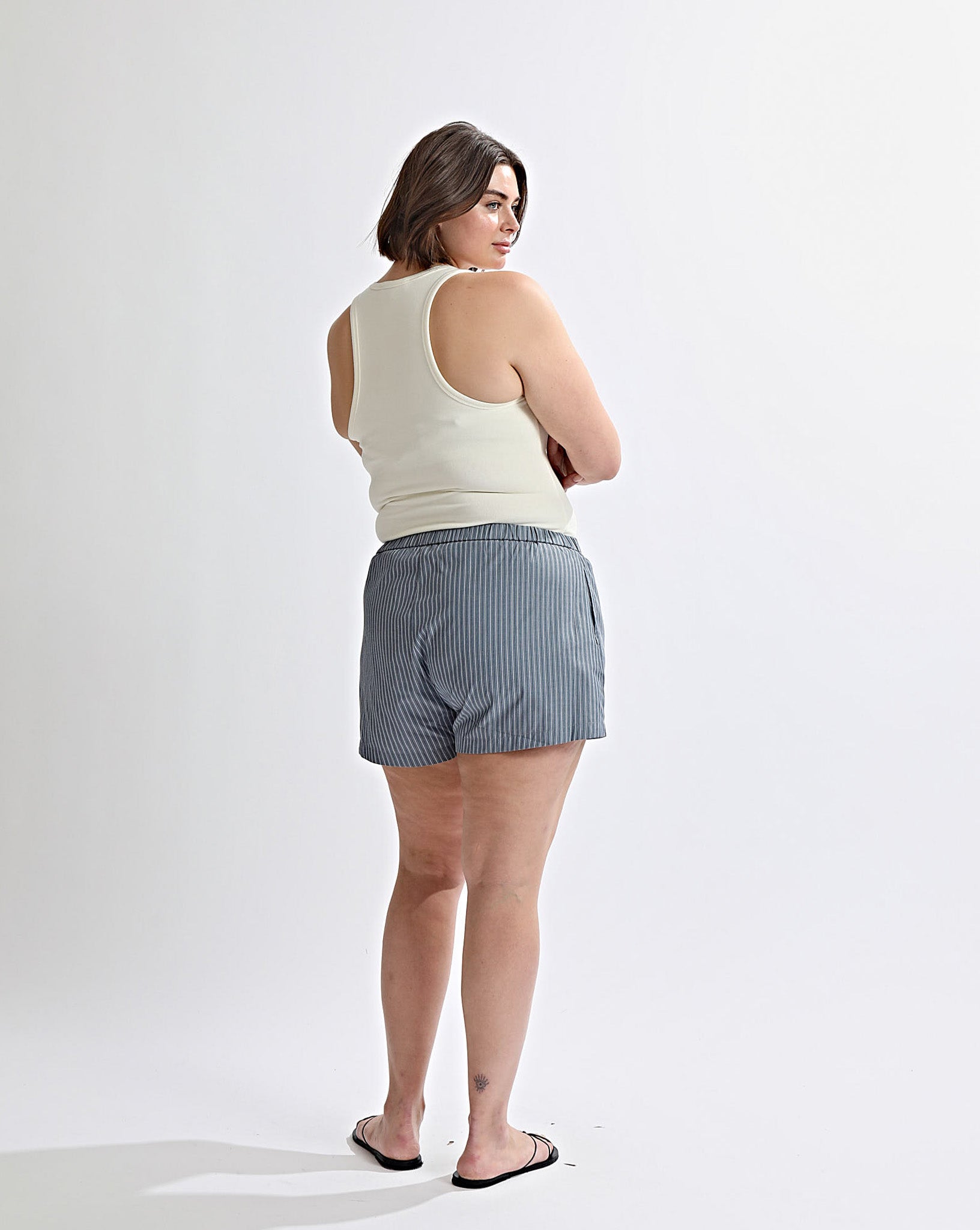 Rowan Shorts Steel Stripe