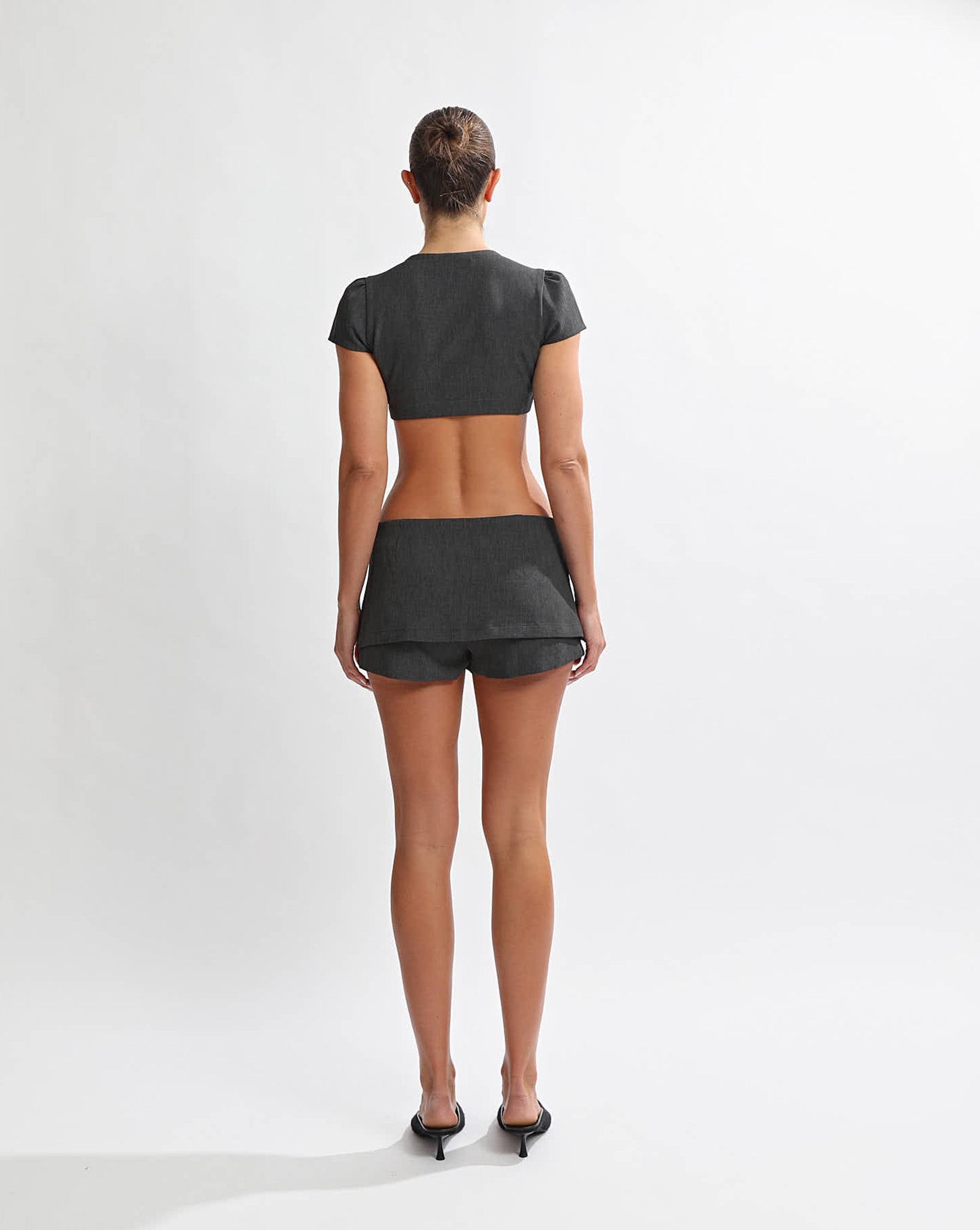 Tori Top Dark Grey