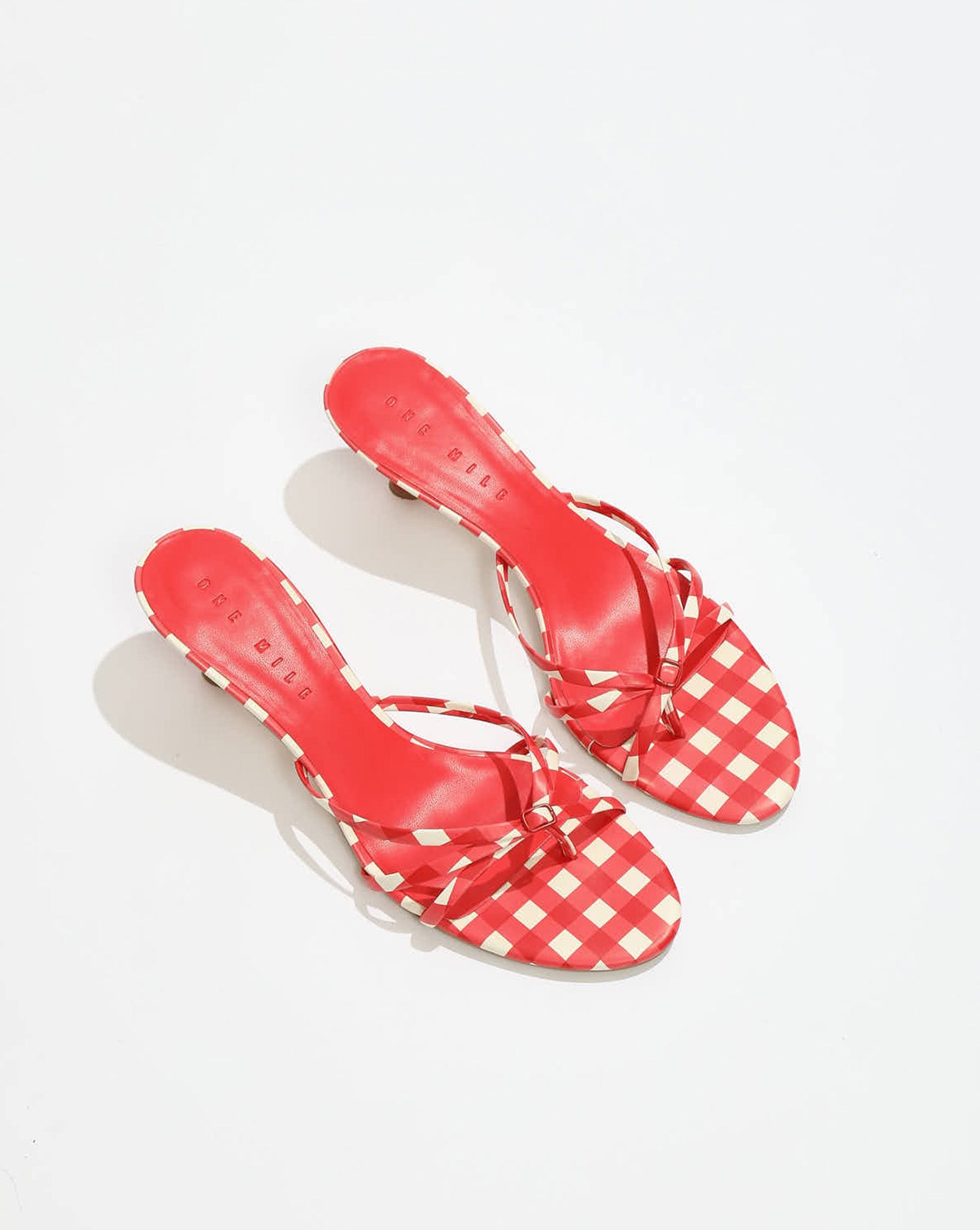 Rommy Heel Gingham