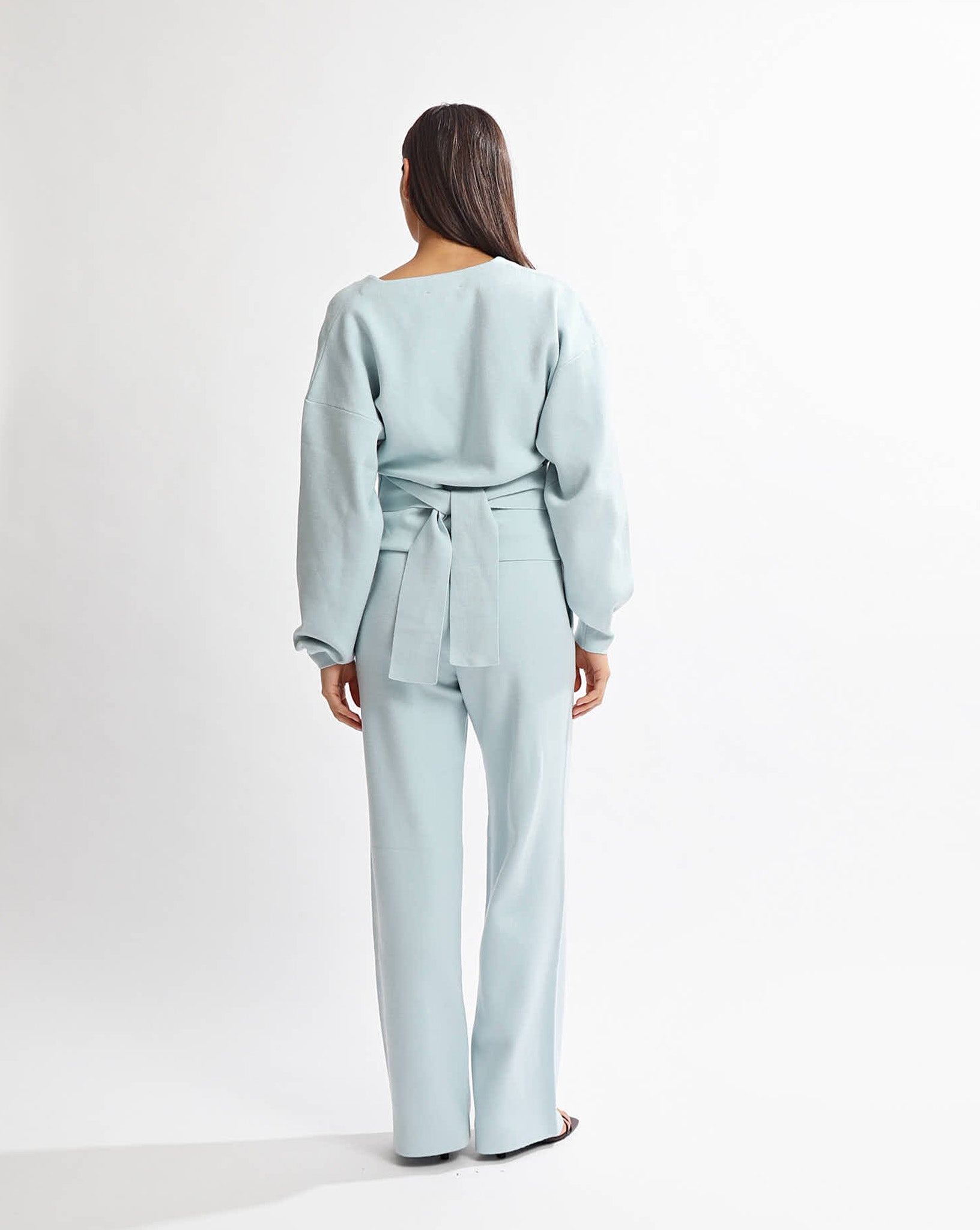 Dion Knit Cardigan Blue