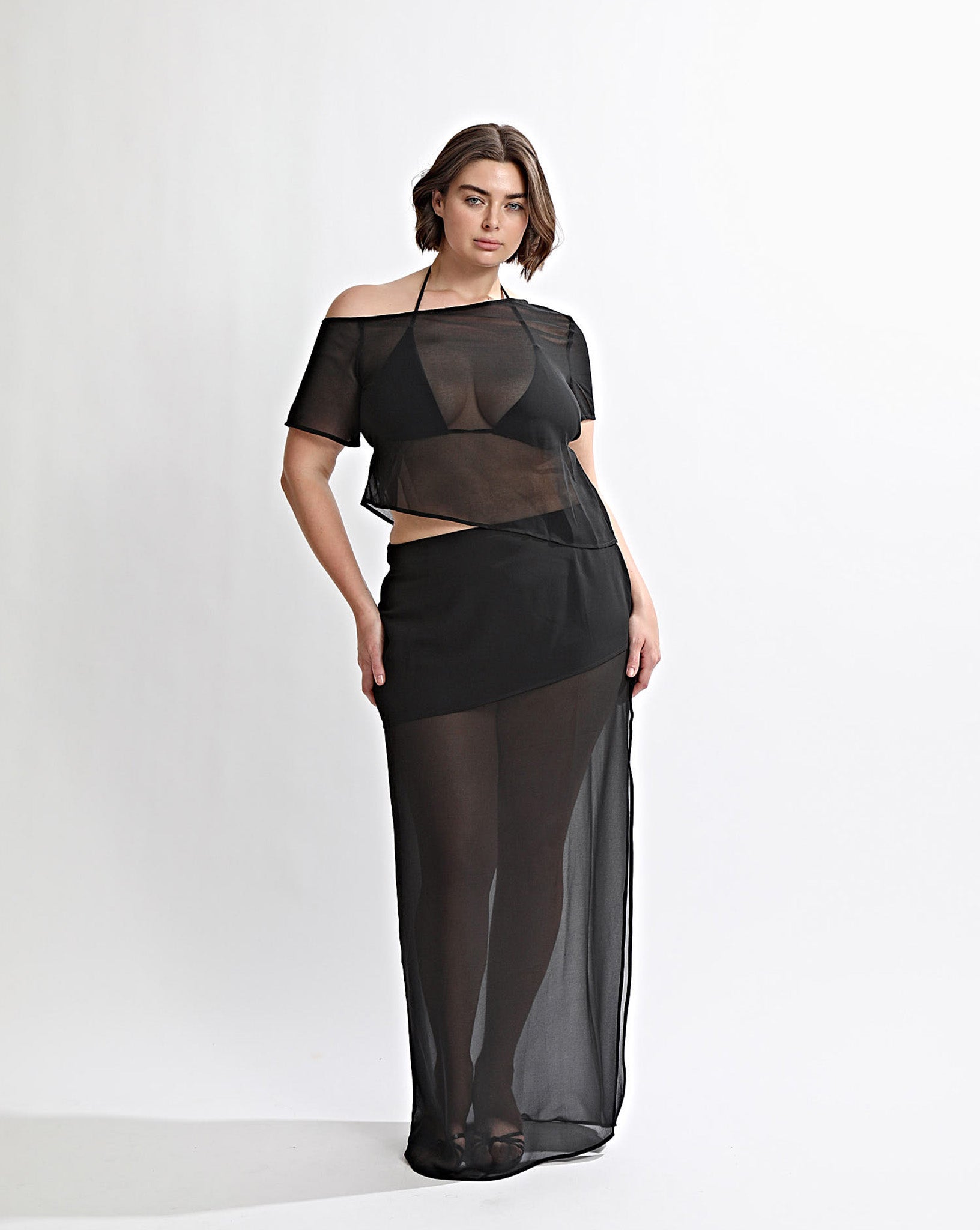 Josephine Maxi Skirt Black