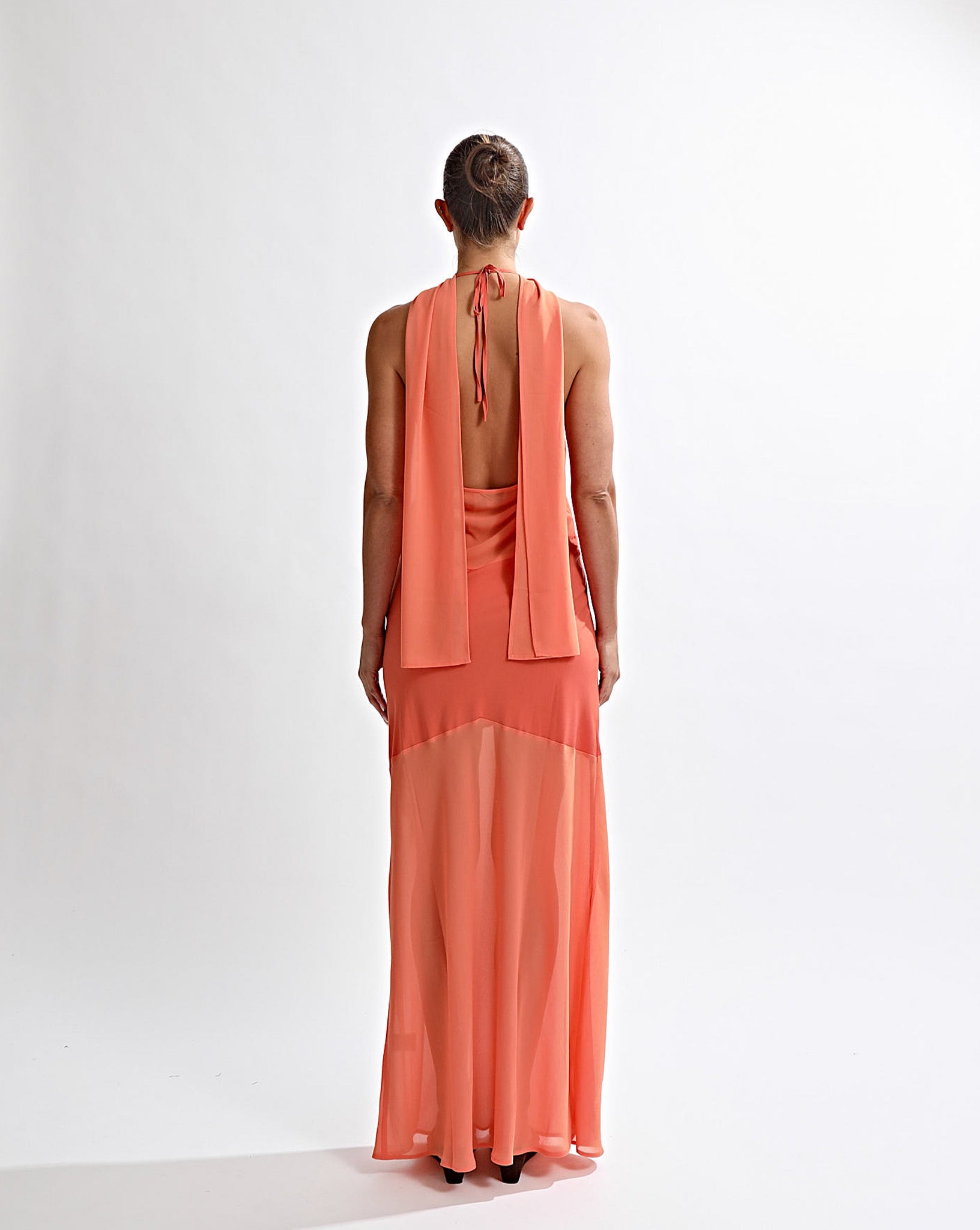 Eryn Maxi Dress Coral
