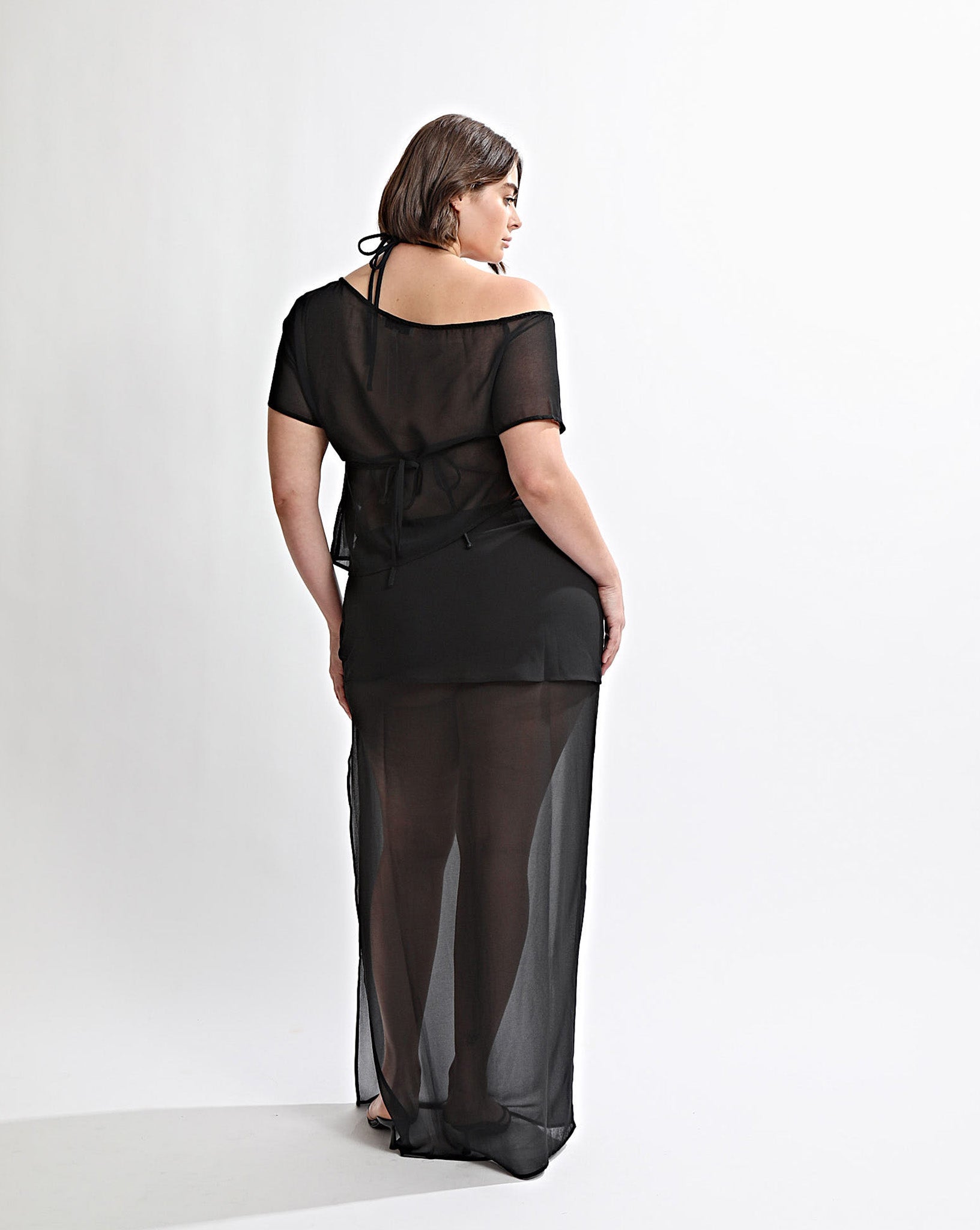 Josephine Maxi Skirt Black