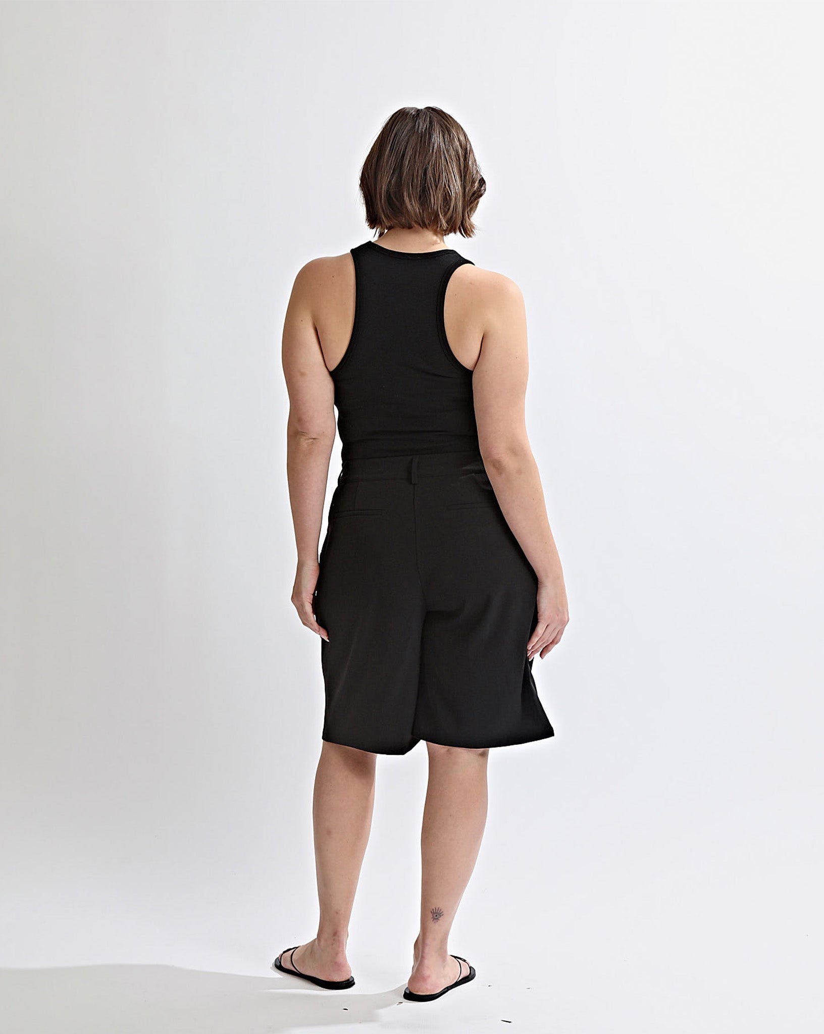 Naomi Mid Length Shorts Black