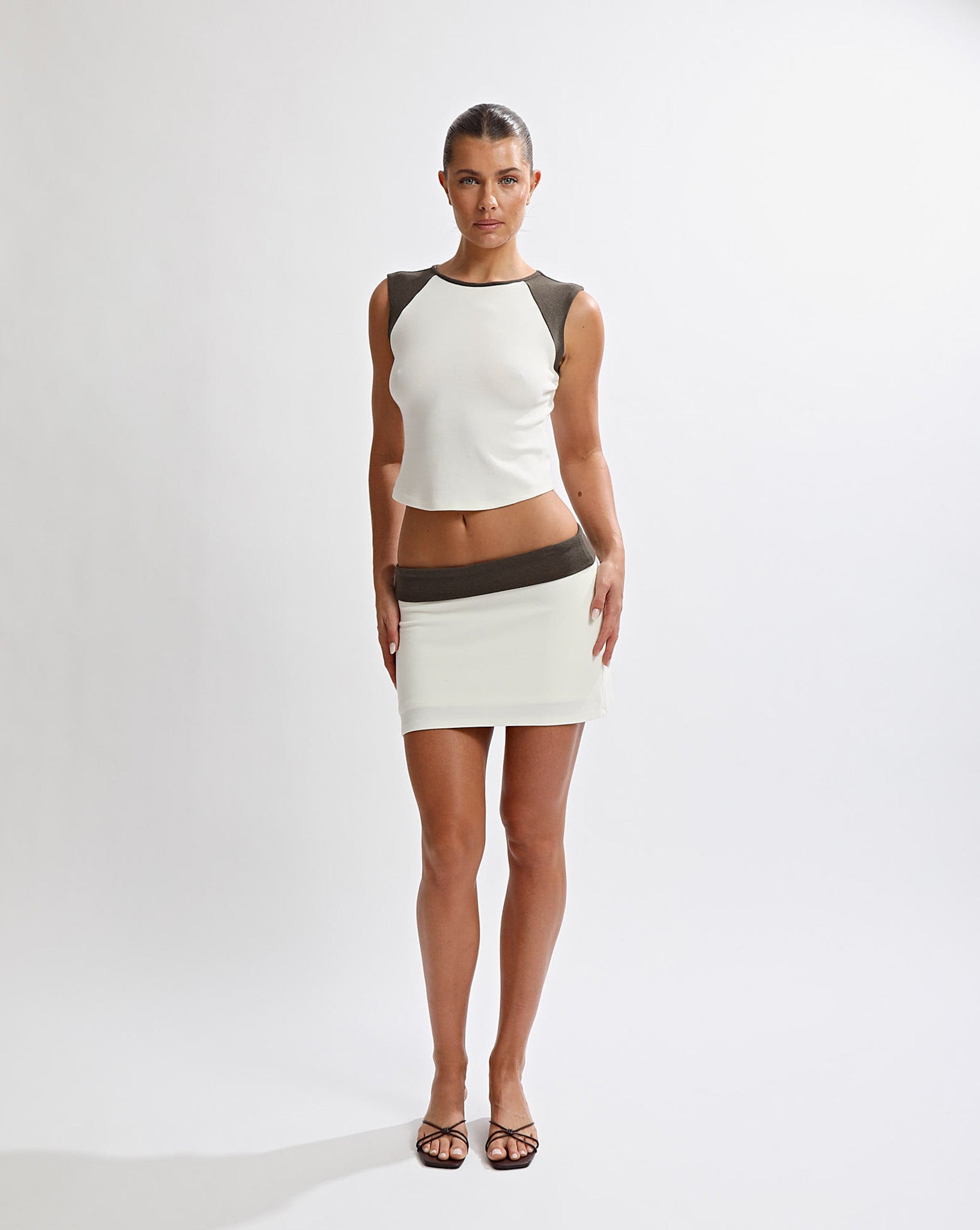 Charlie Mini Skirt Cream