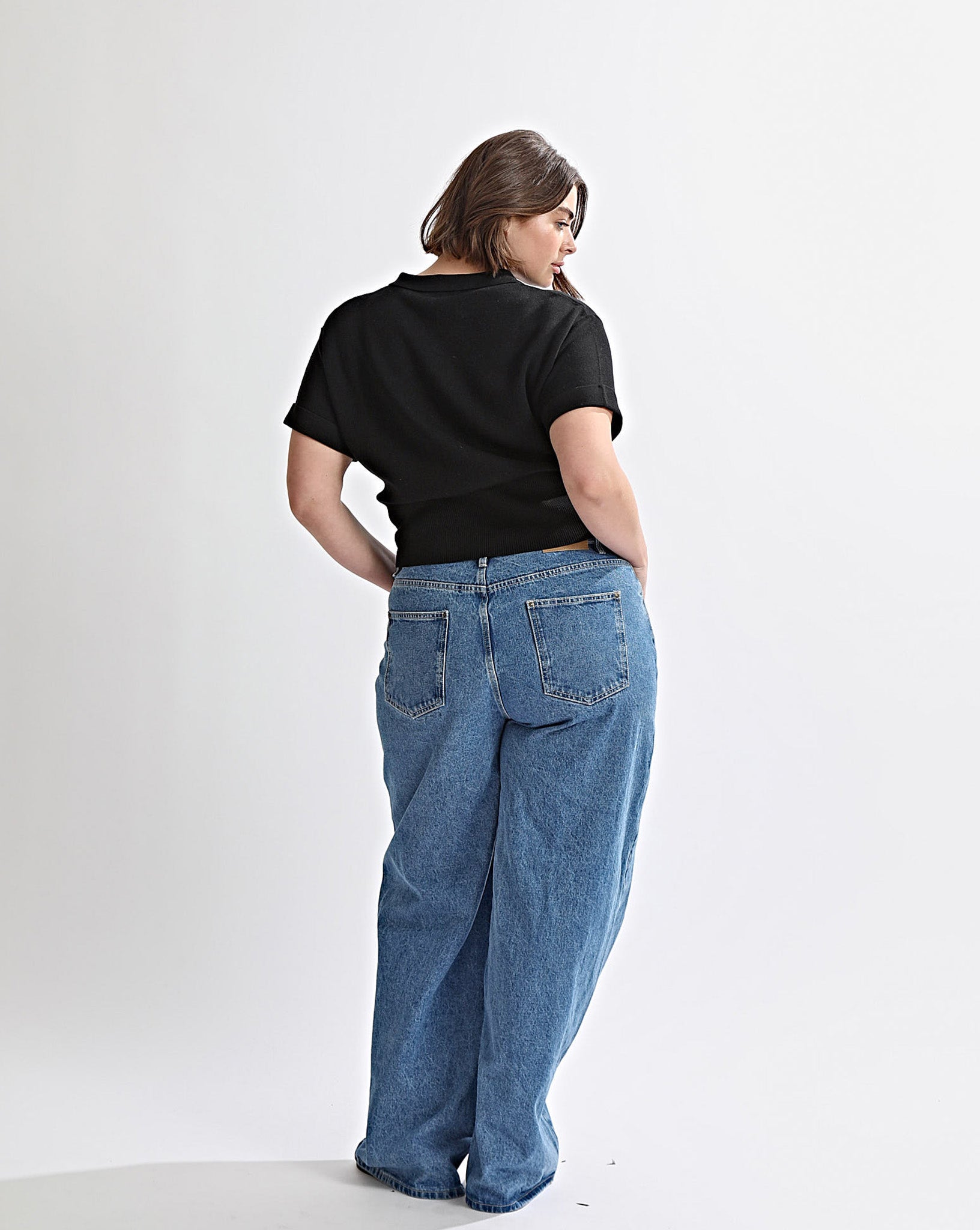 Blaire Knit Top Black