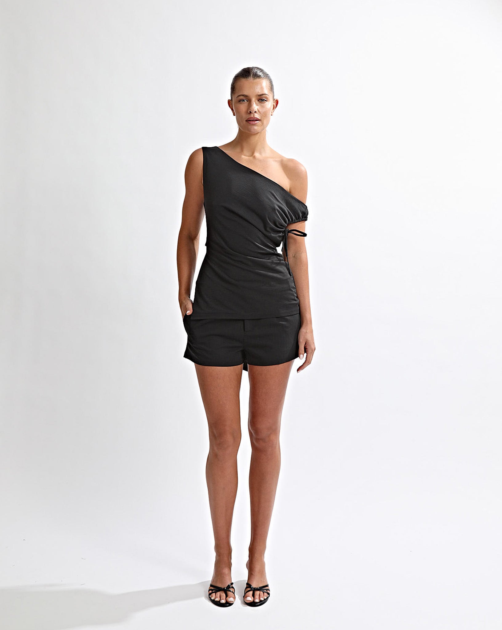 Lani Off Shoulder Top Black