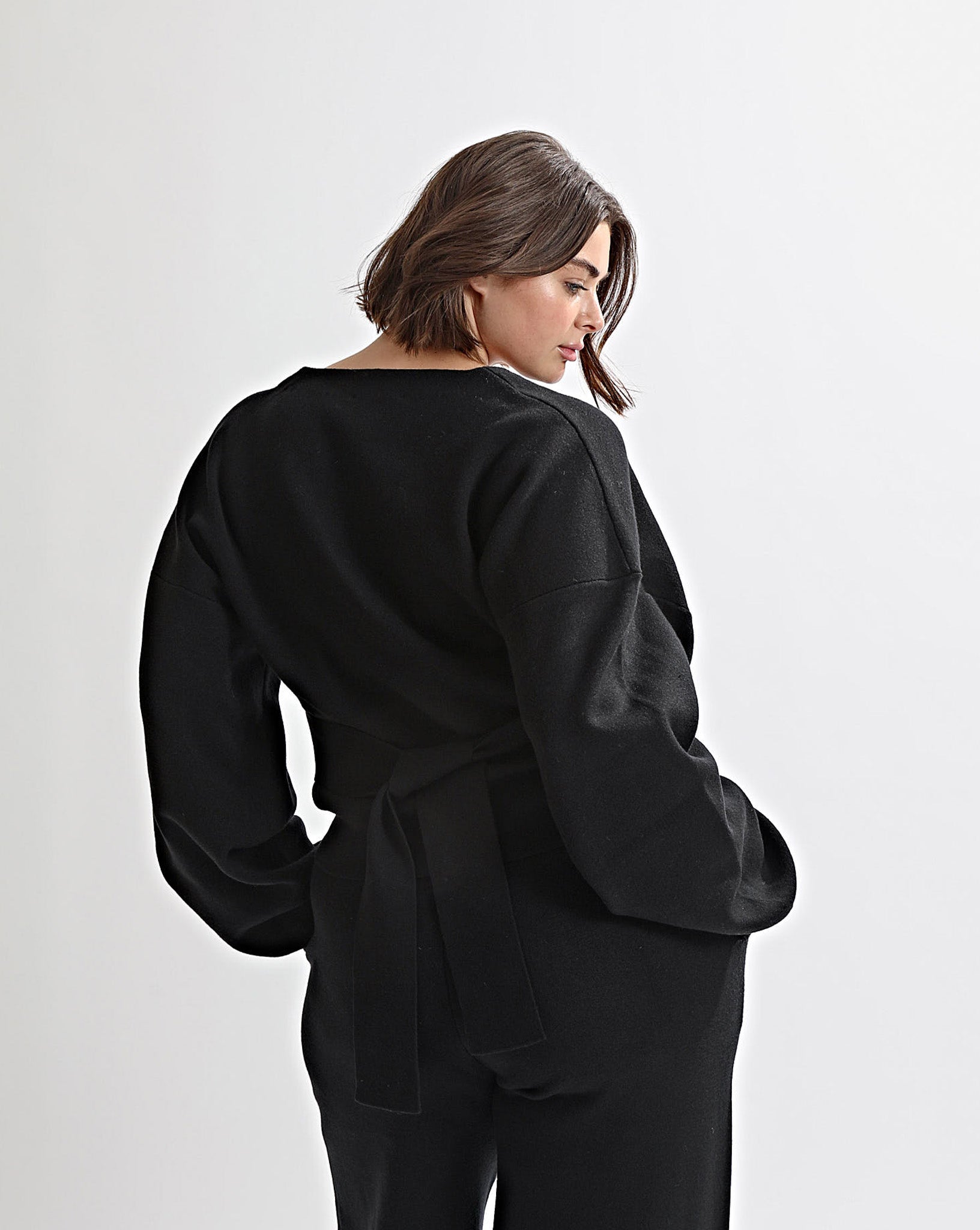 Dion Knit Cardigan Black