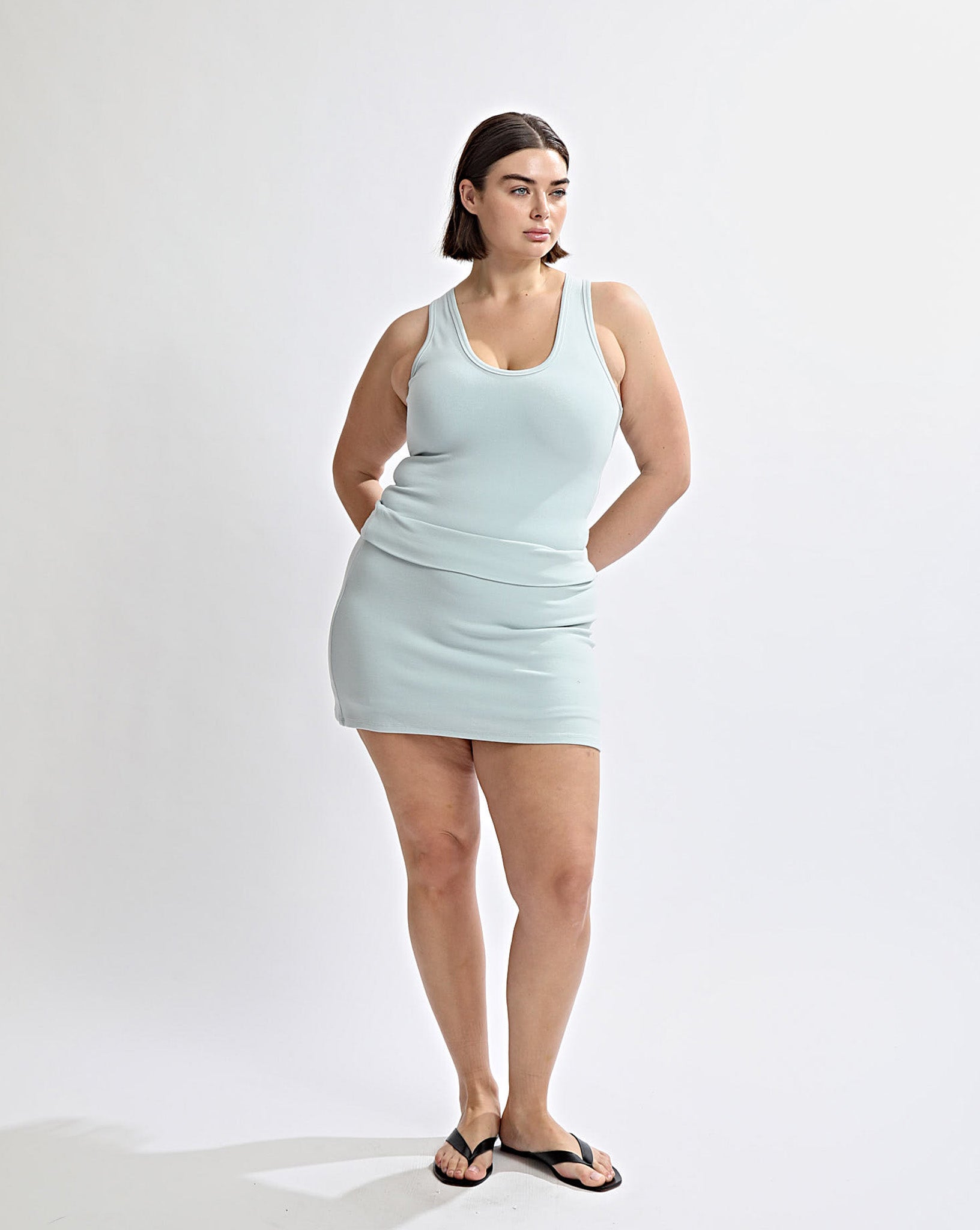 Amelia Mini Skirt Ice