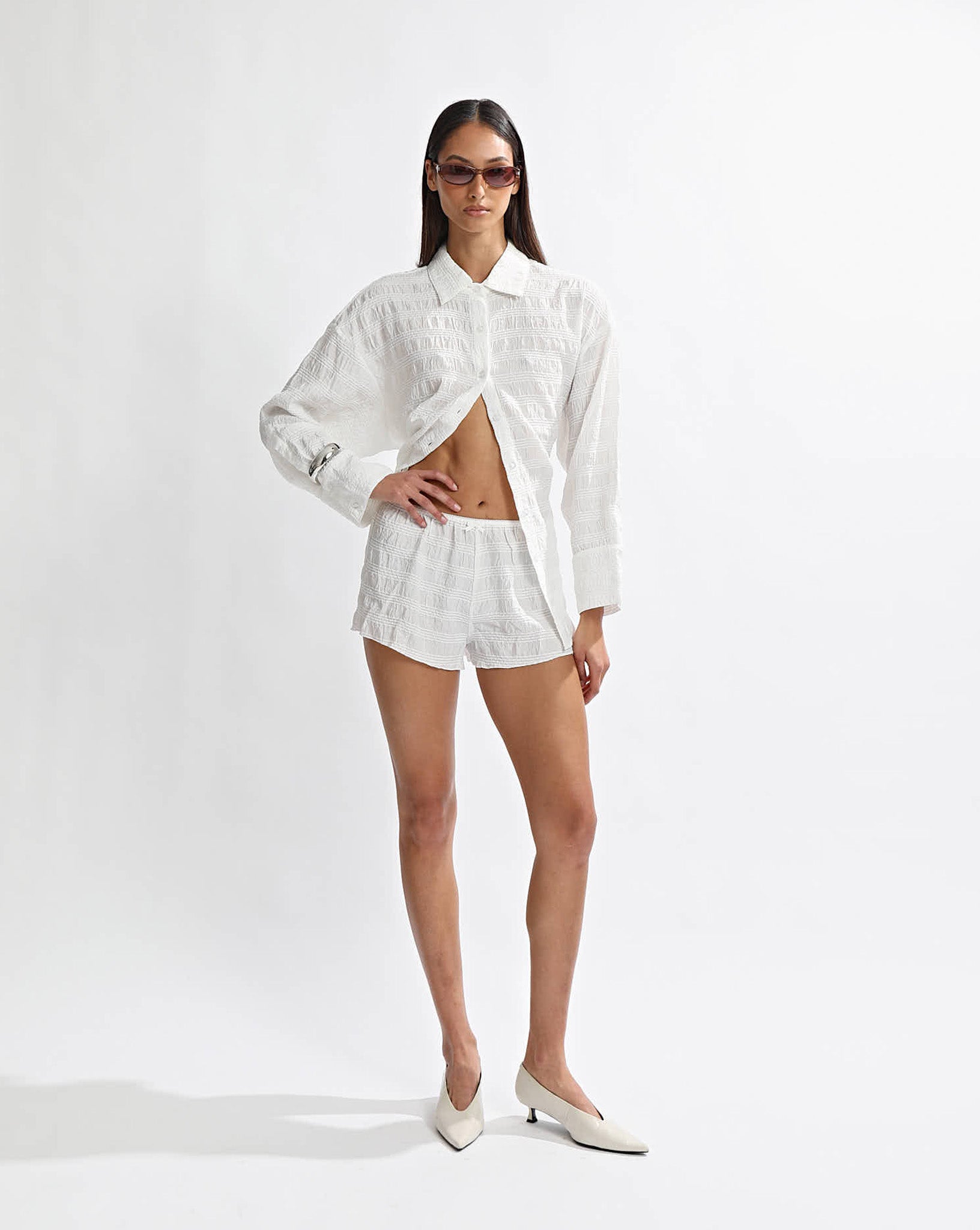 Andi Shorts White