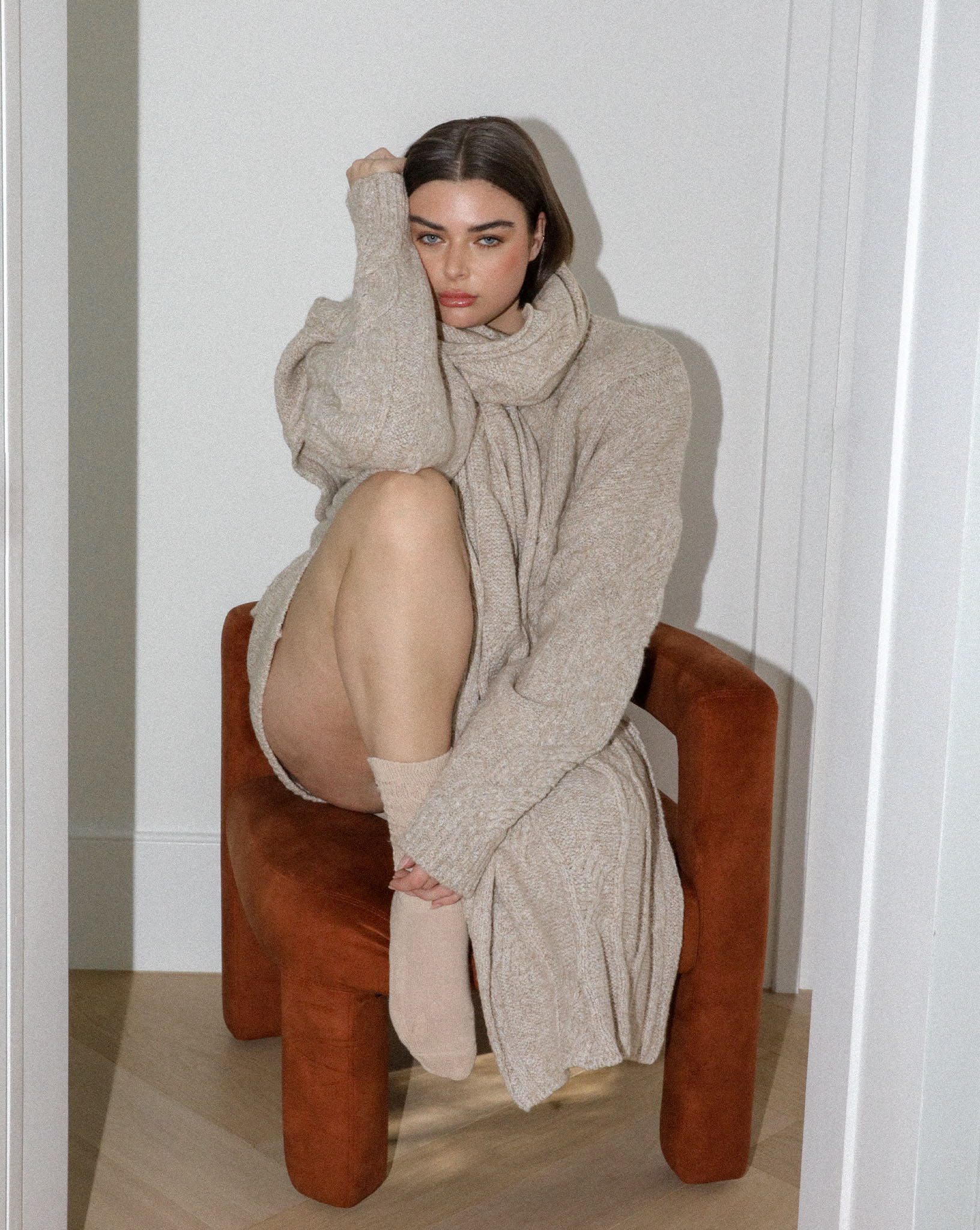 Bimmi Knit Jumper Beige