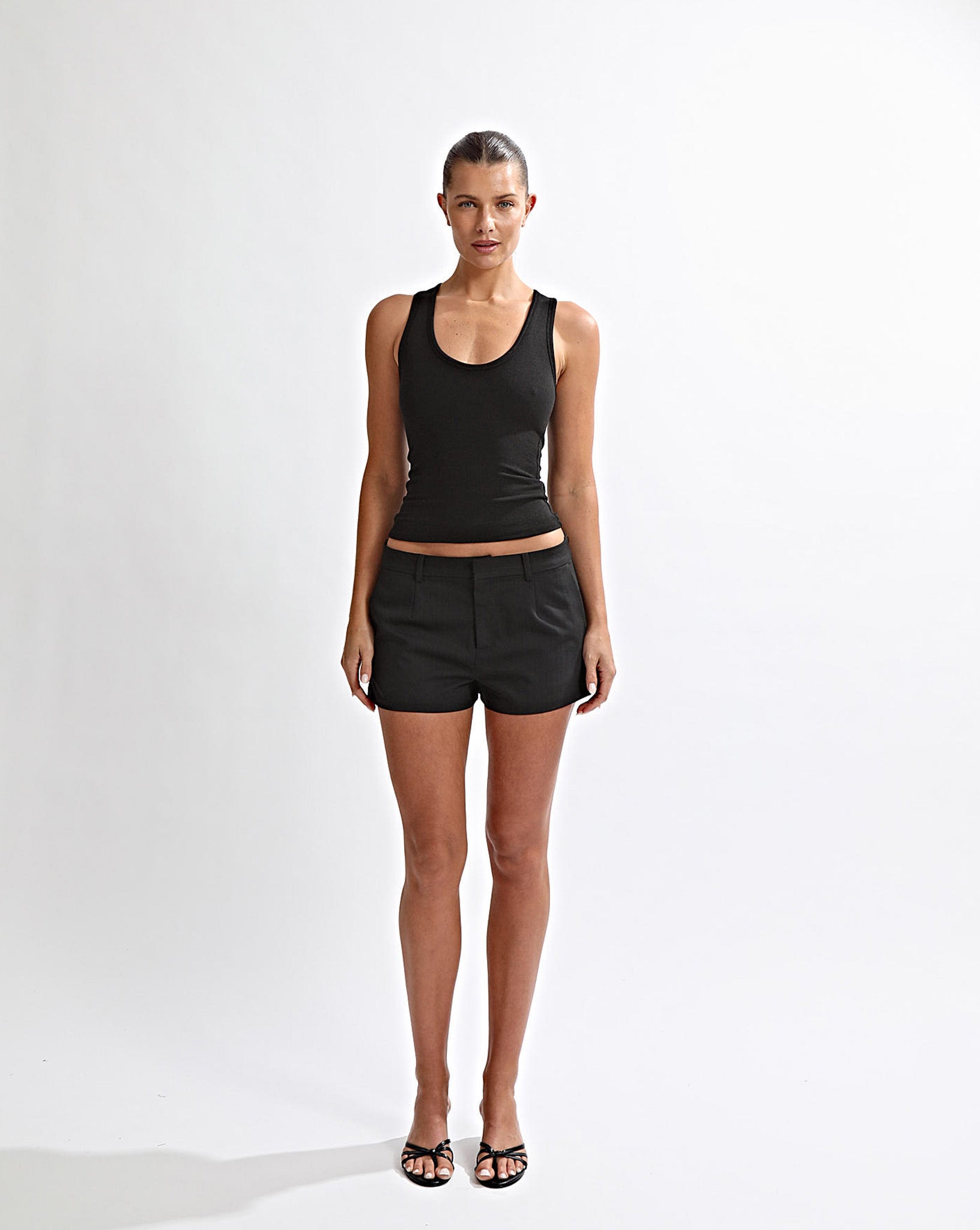 Luca Shorts Black Stripe