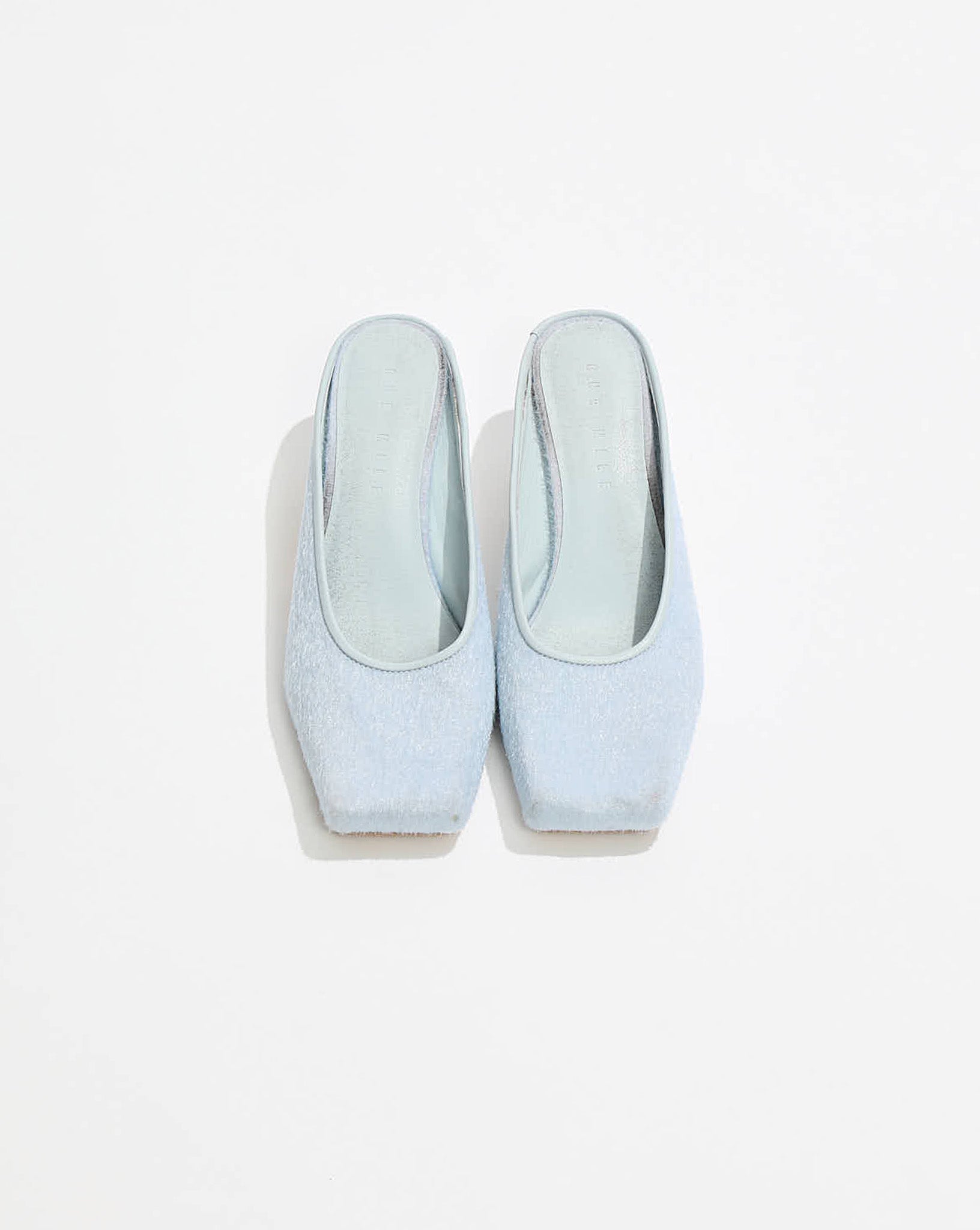 Natasha Square Toe Heel Blue