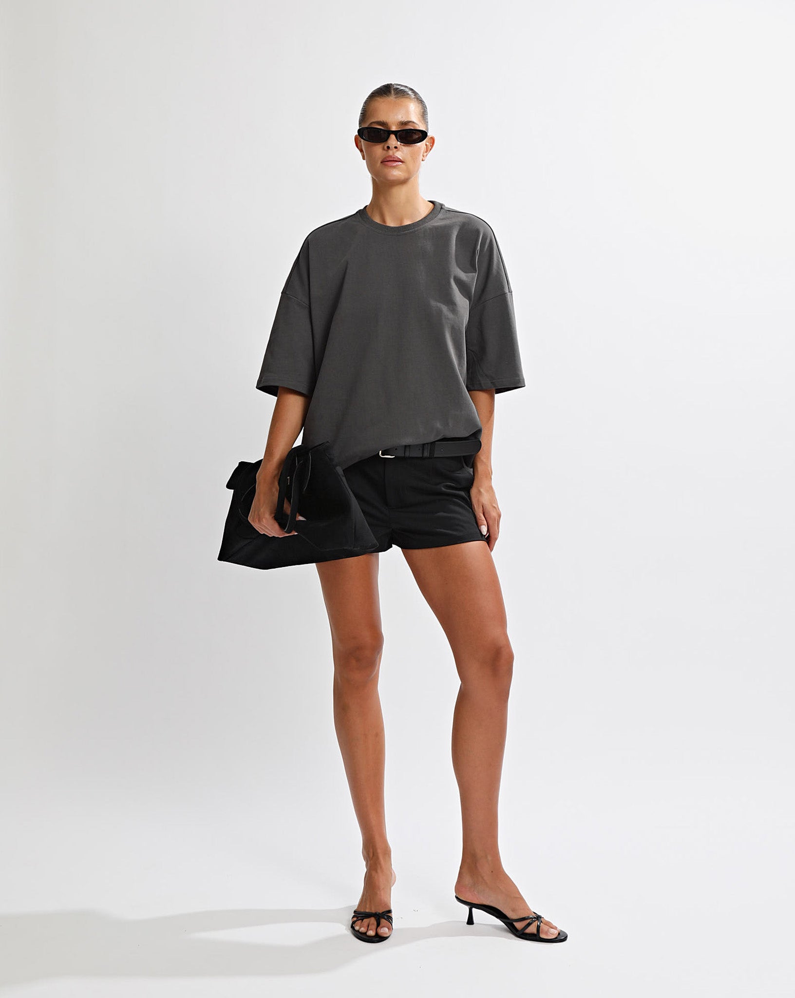 Hunter Oversized Tee Steel