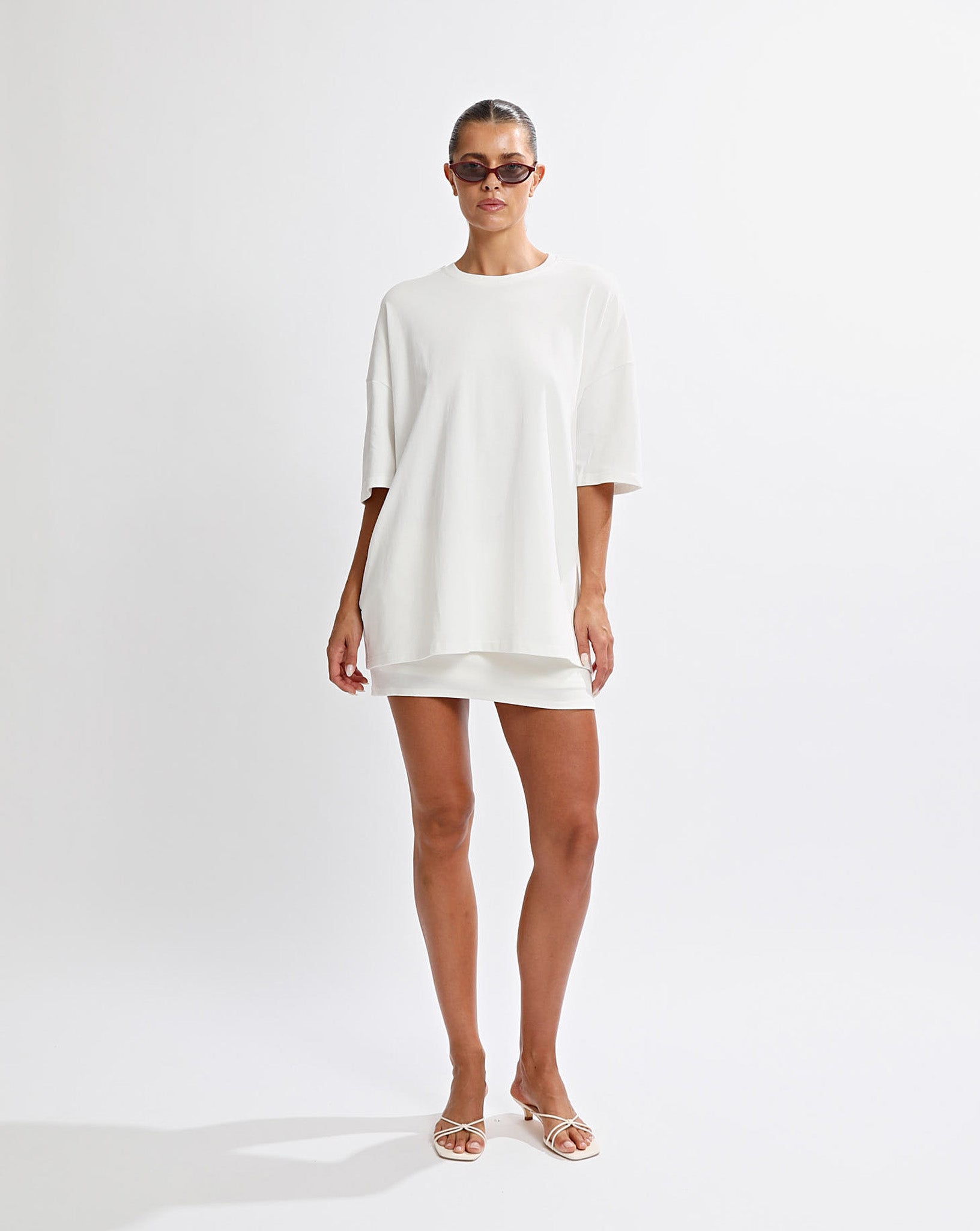 Hunter Oversized Tee White