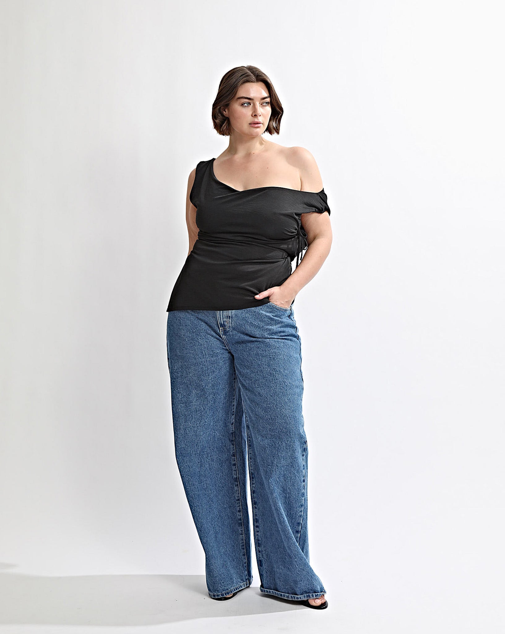 Lani Off Shoulder Top Black