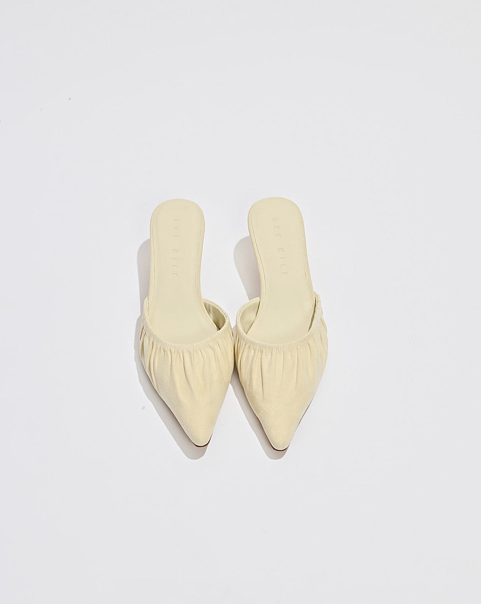 Darcey Heel Pale Yellow