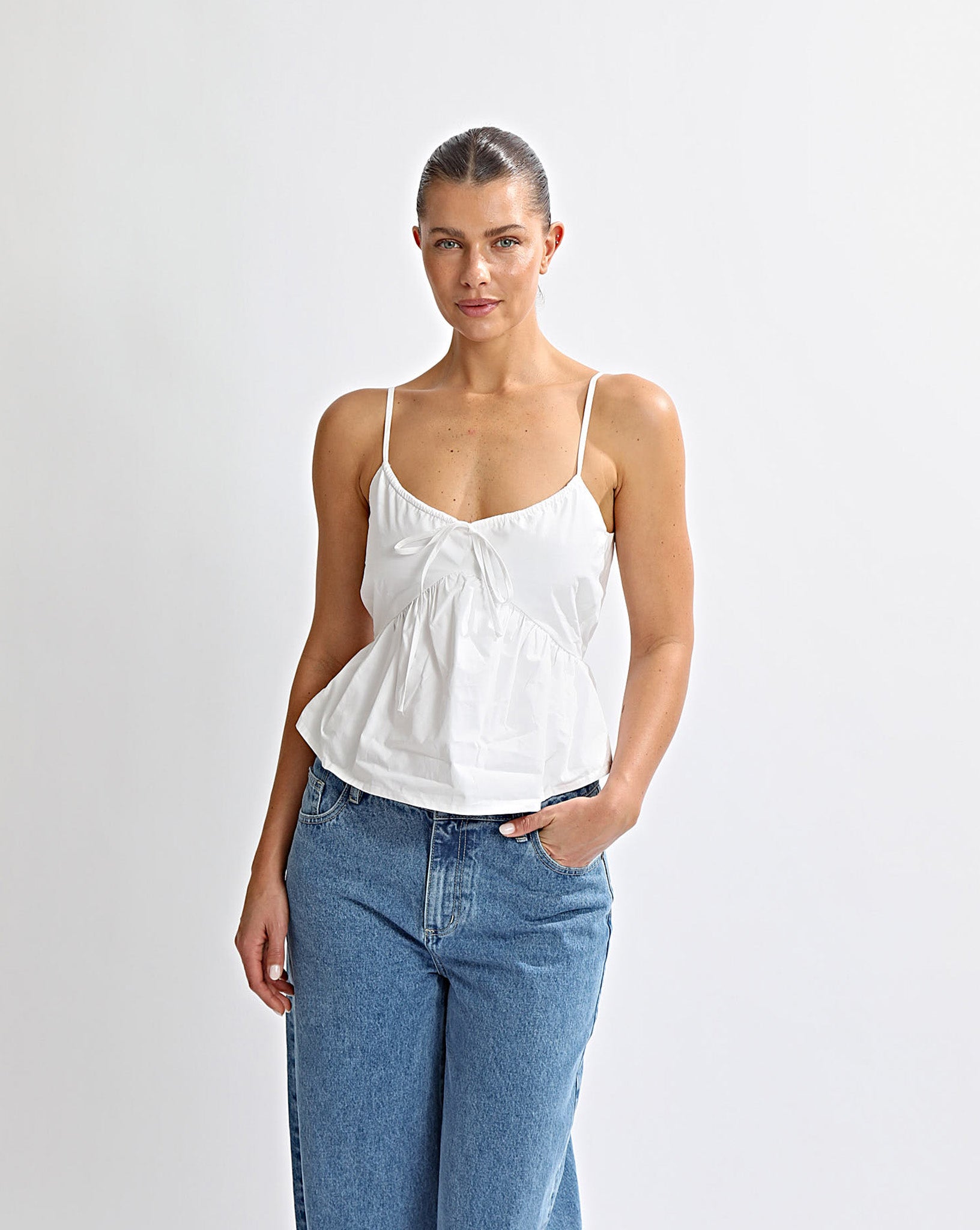 Gabby Top White