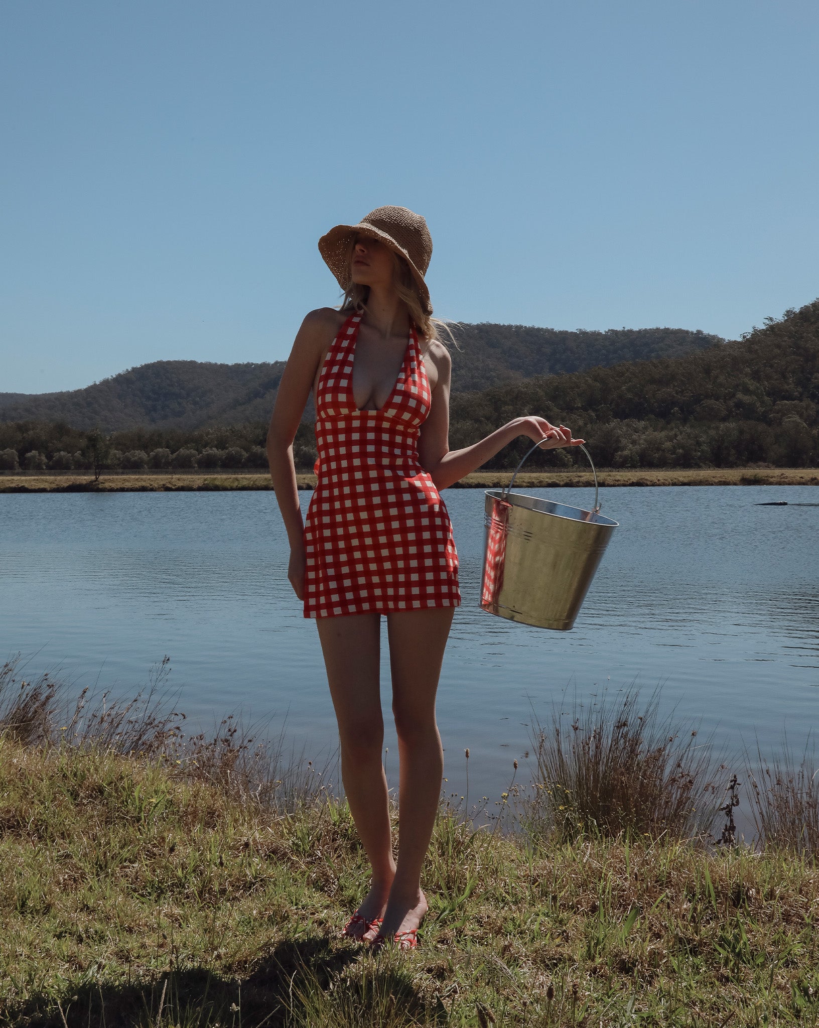 Stella Mini Dress Gingham