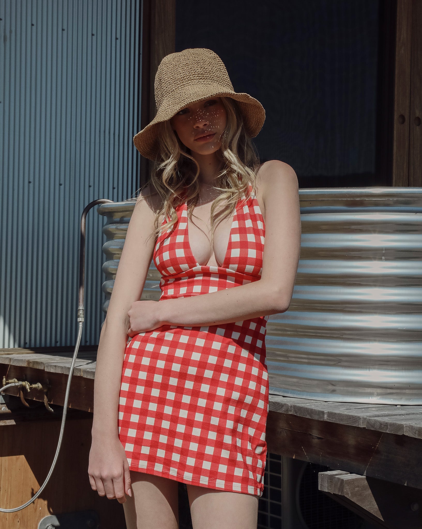Stella Mini Dress Gingham