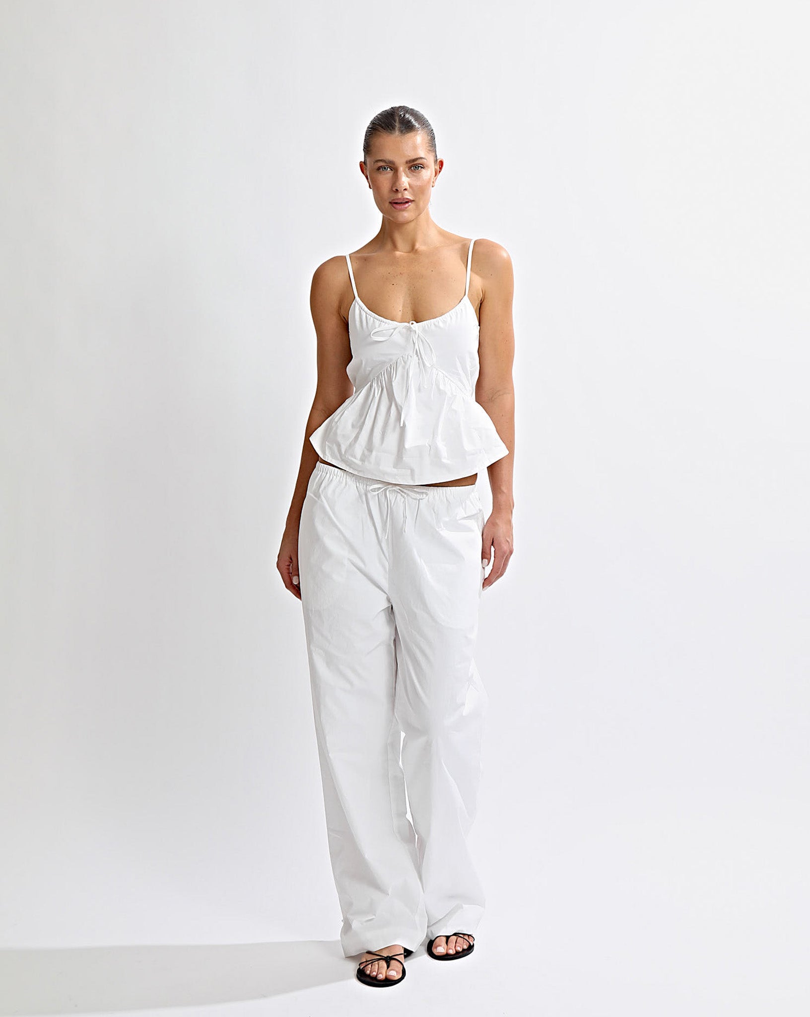 Gabby Pants White Regular/Tall