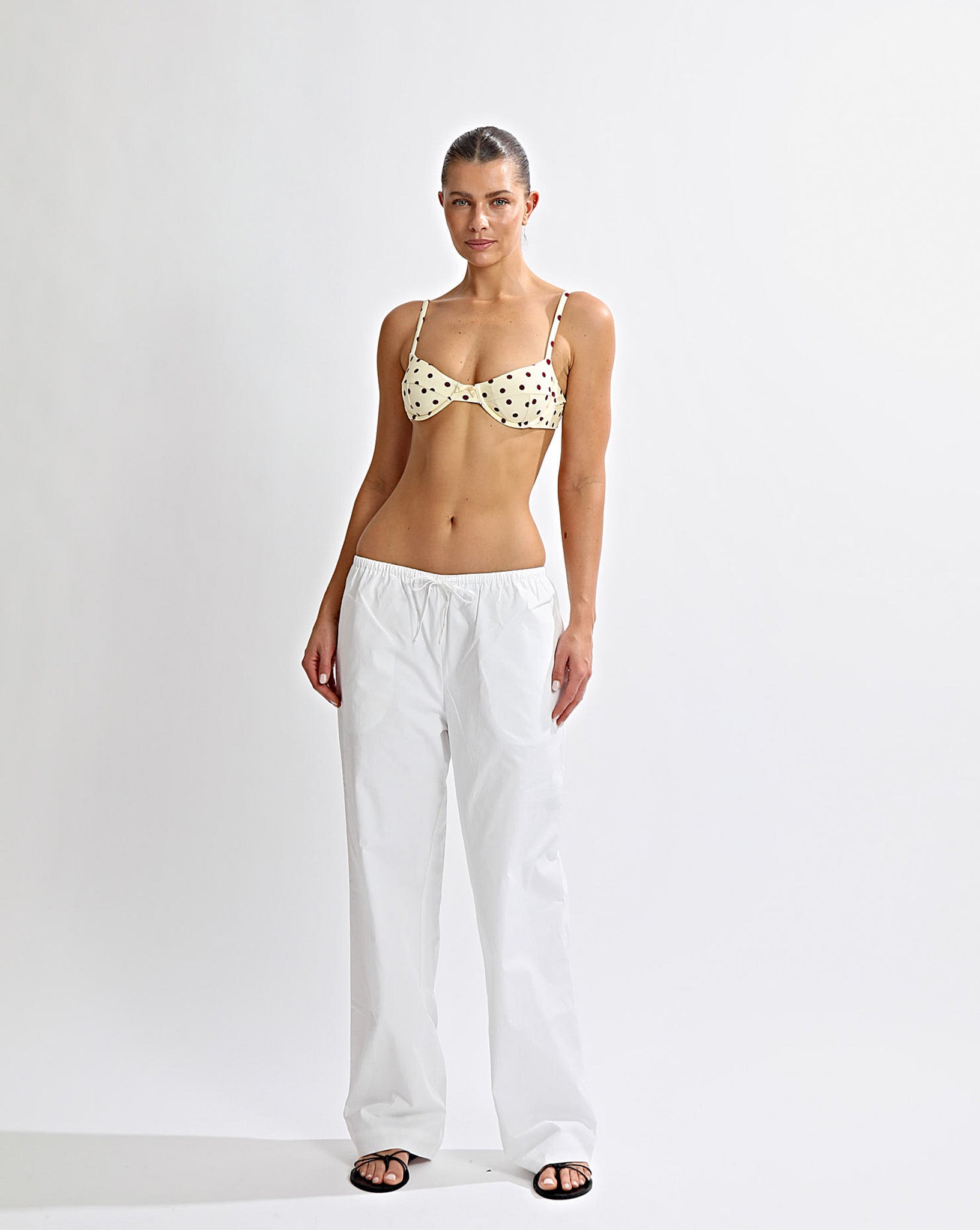 Gabby Pants White Regular/Tall