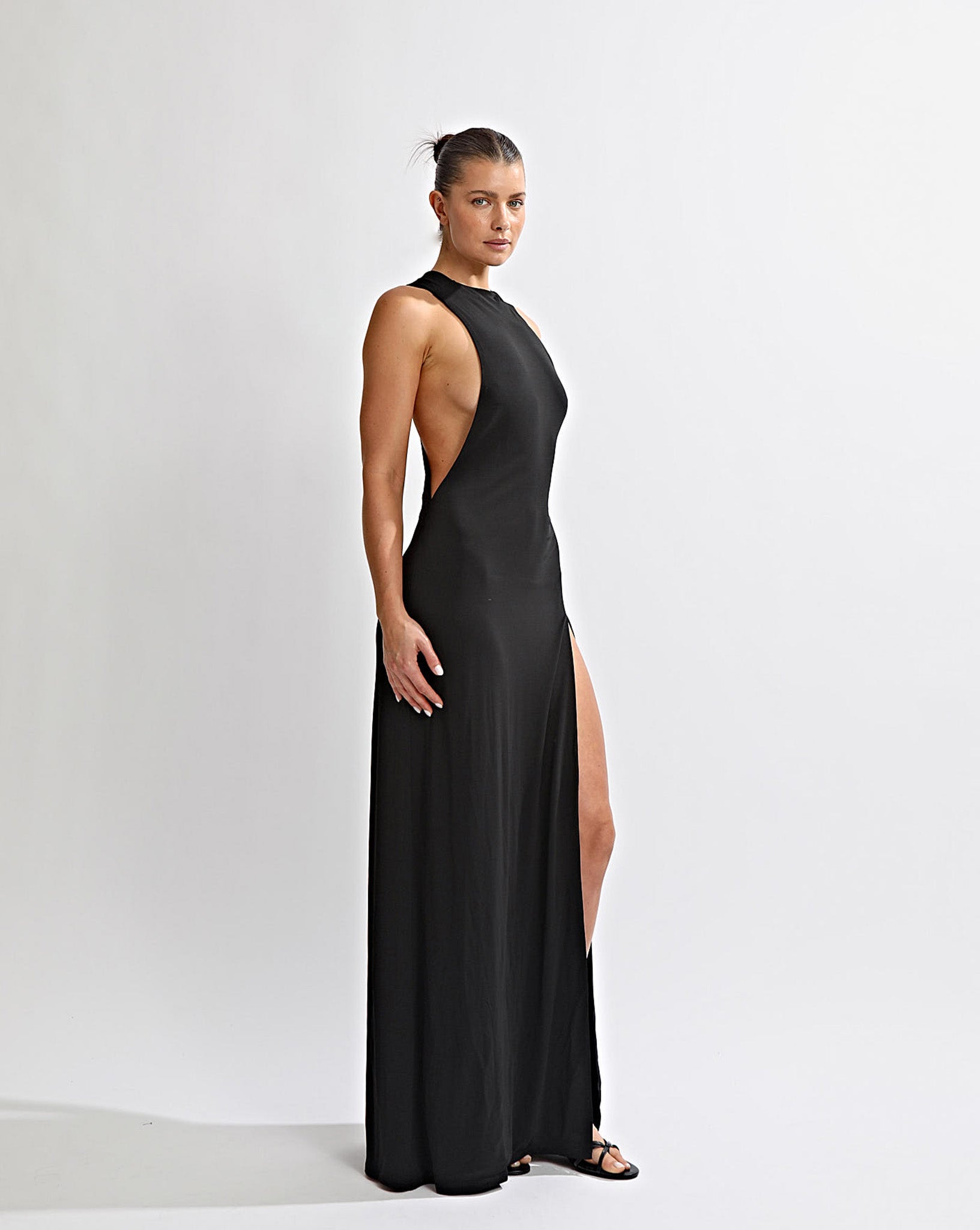 Sage Maxi Dress Black