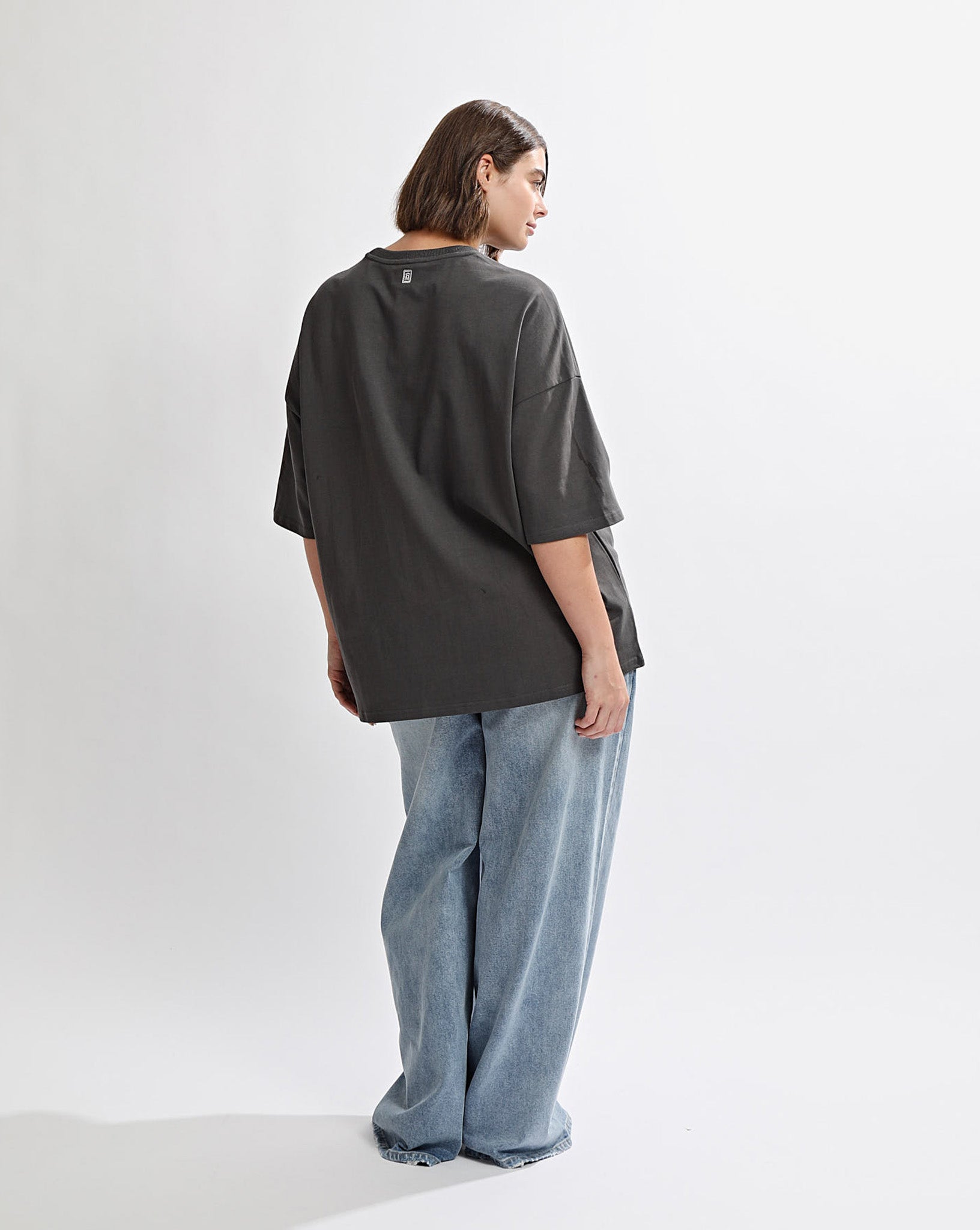 Hunter Oversized Tee Steel
