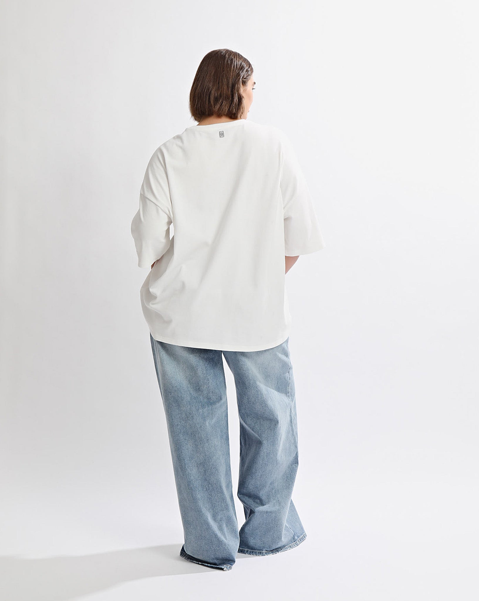 Hunter Oversized Tee White