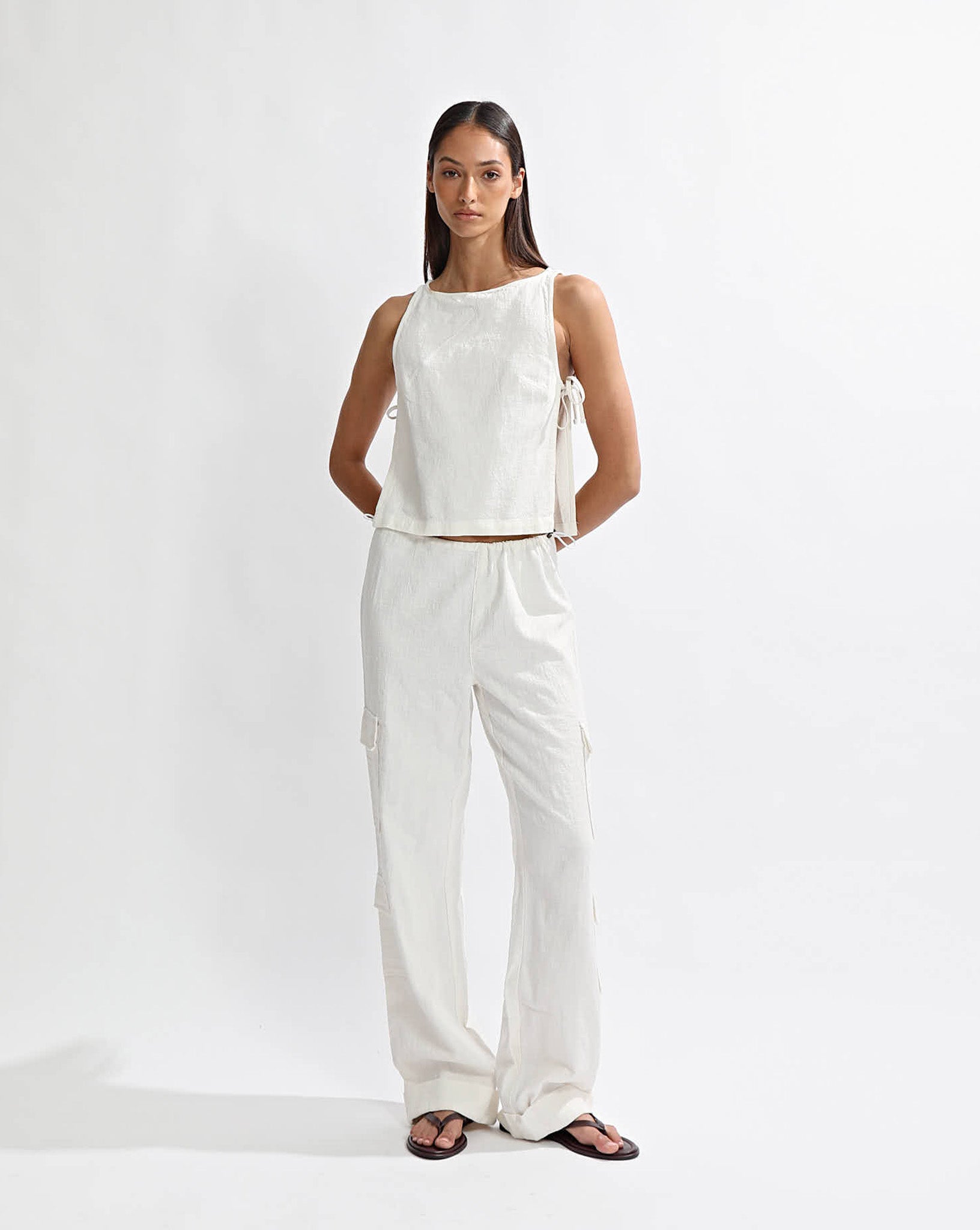 Evie Top Off White
