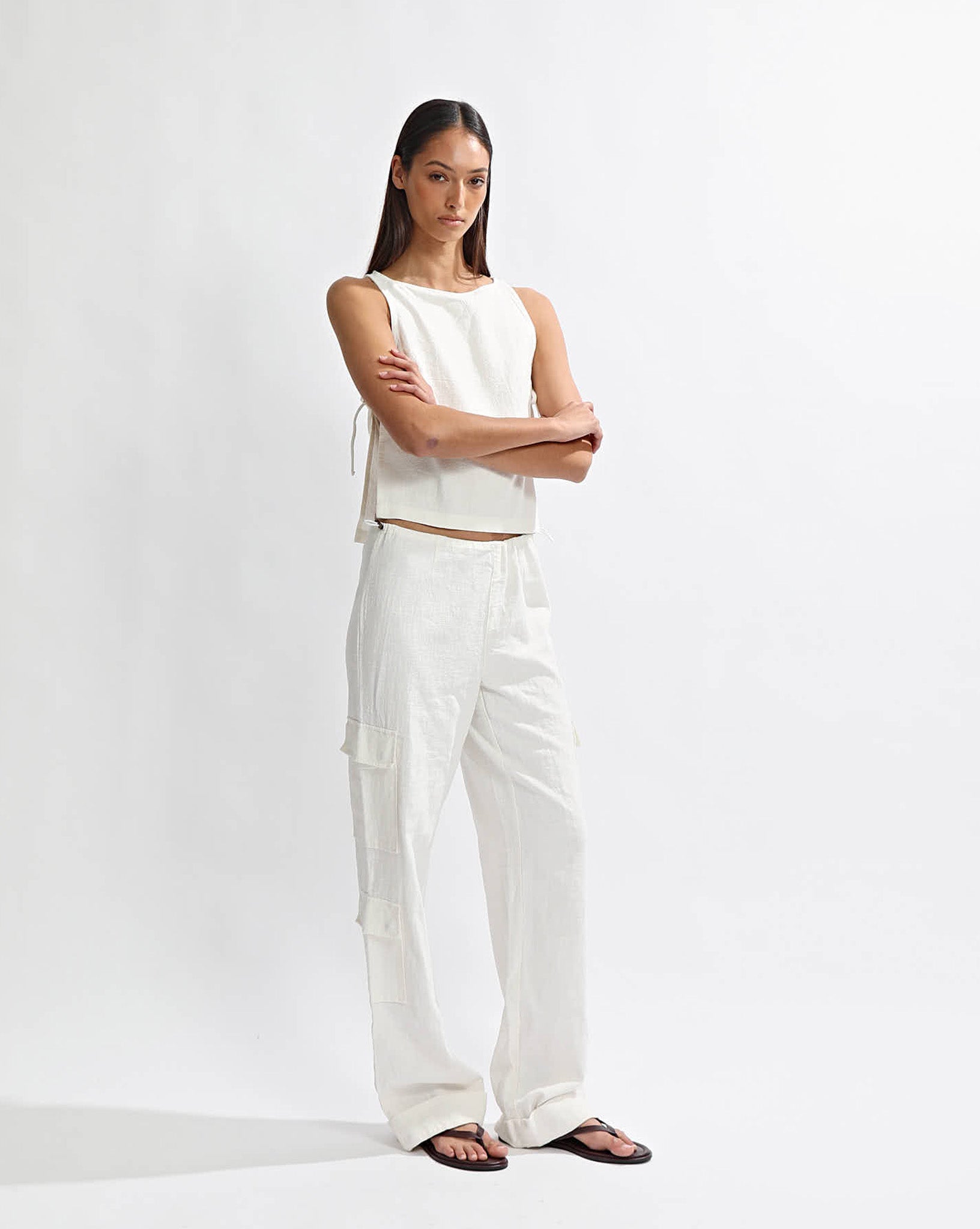 Evie Top Off White