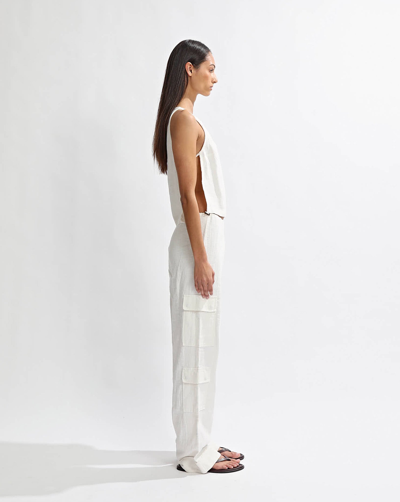 Evie Top Off White