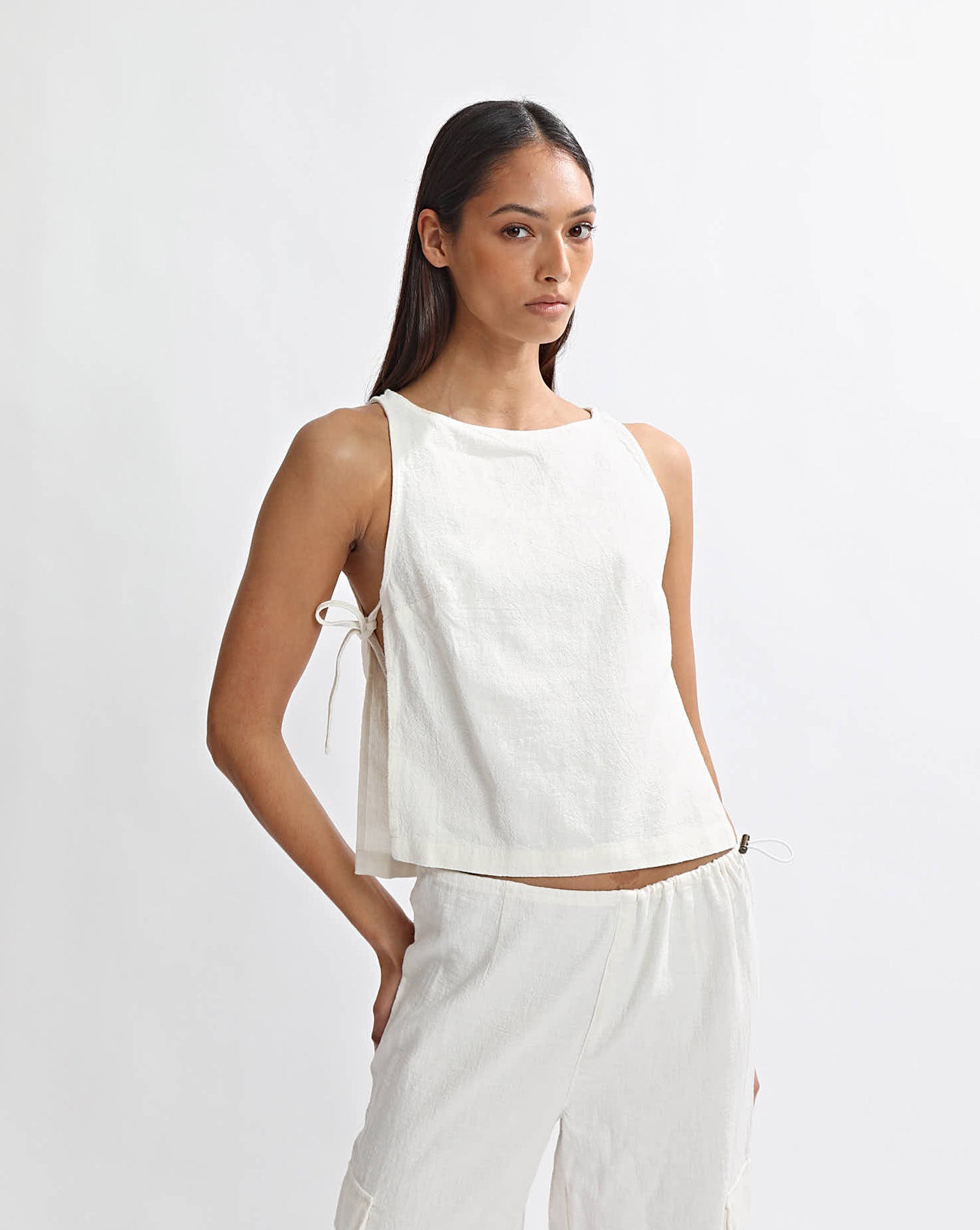 Evie Top Off White