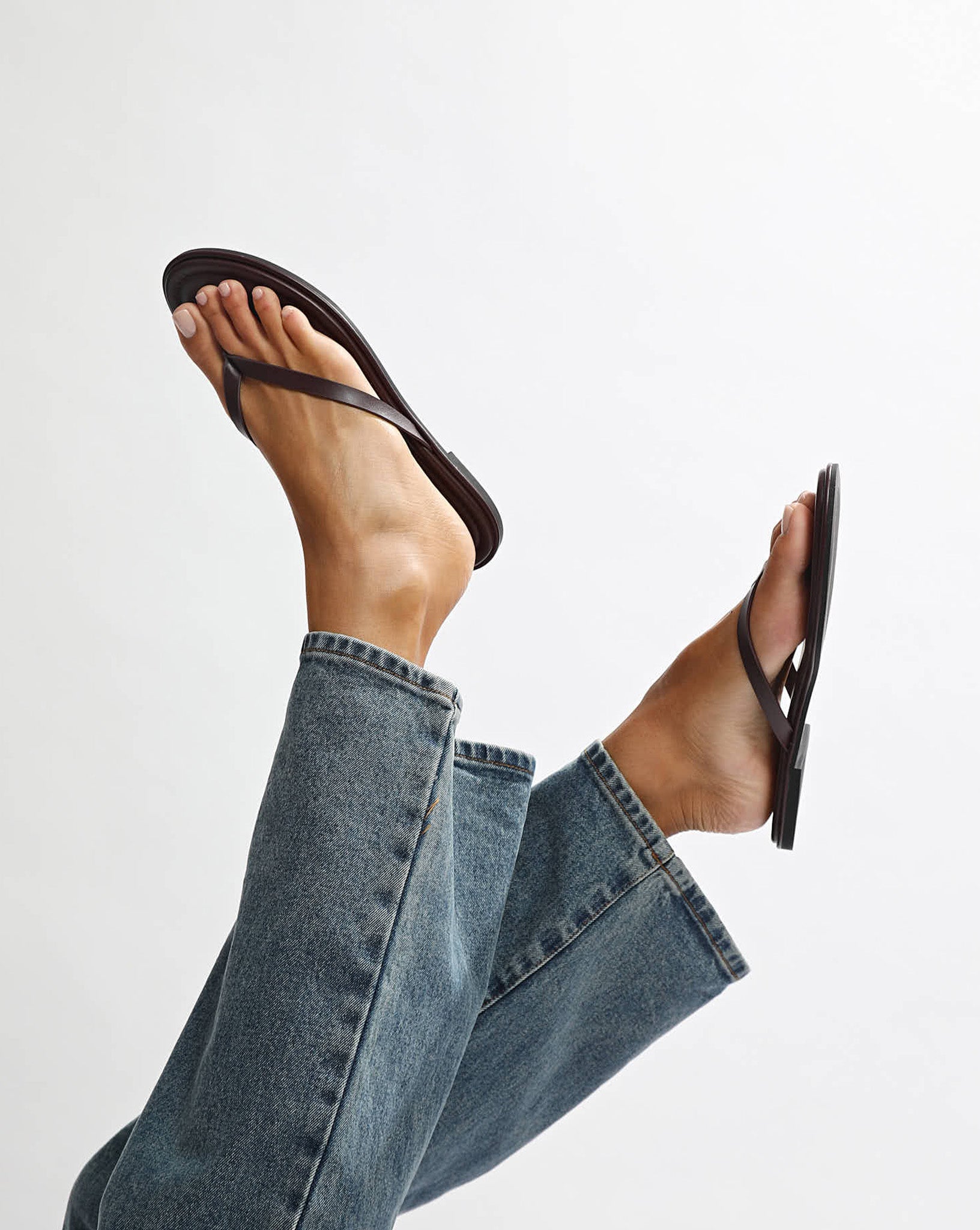 Sabrina Sandal Mahogany