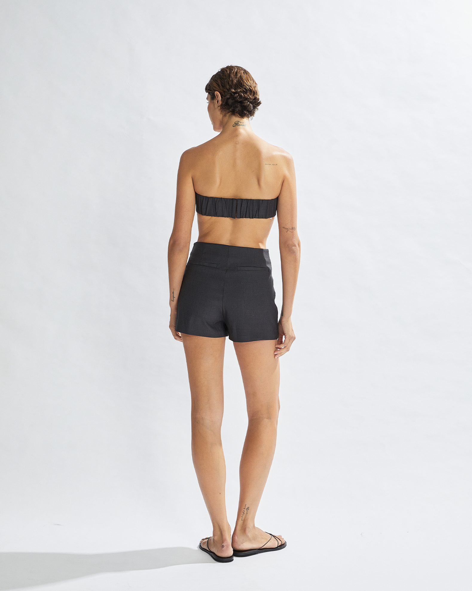 Benny Skort Dark Grey