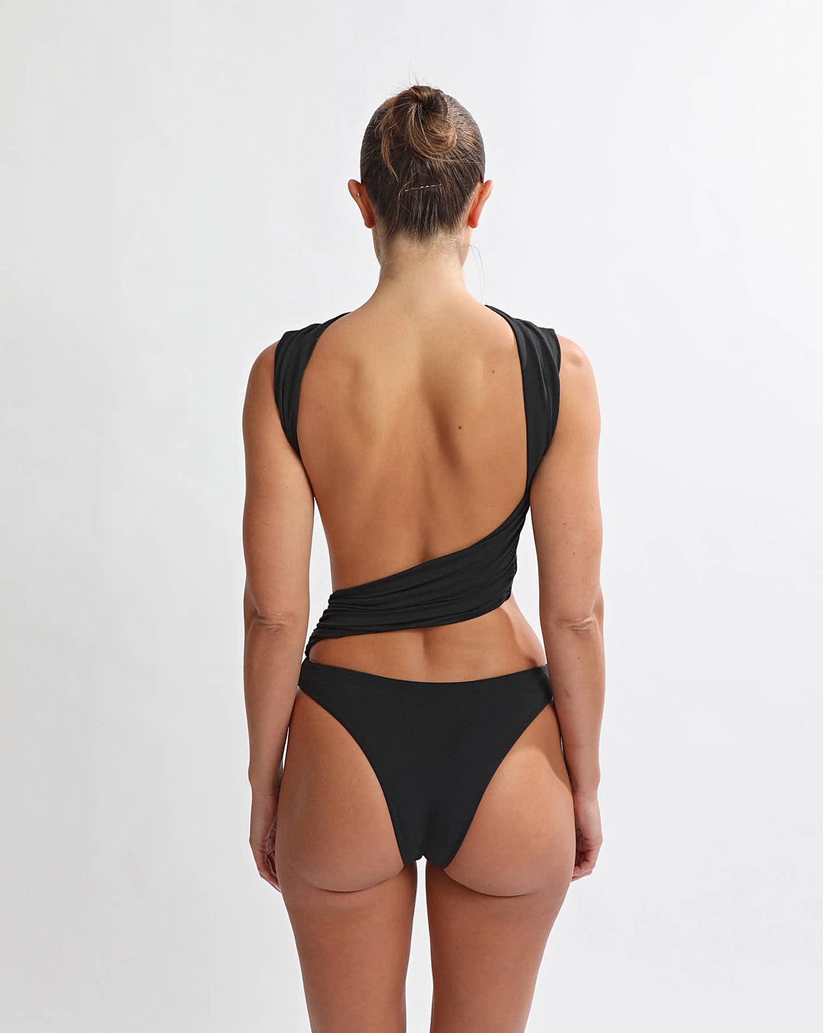 Sasa Twist Bodysuit Black