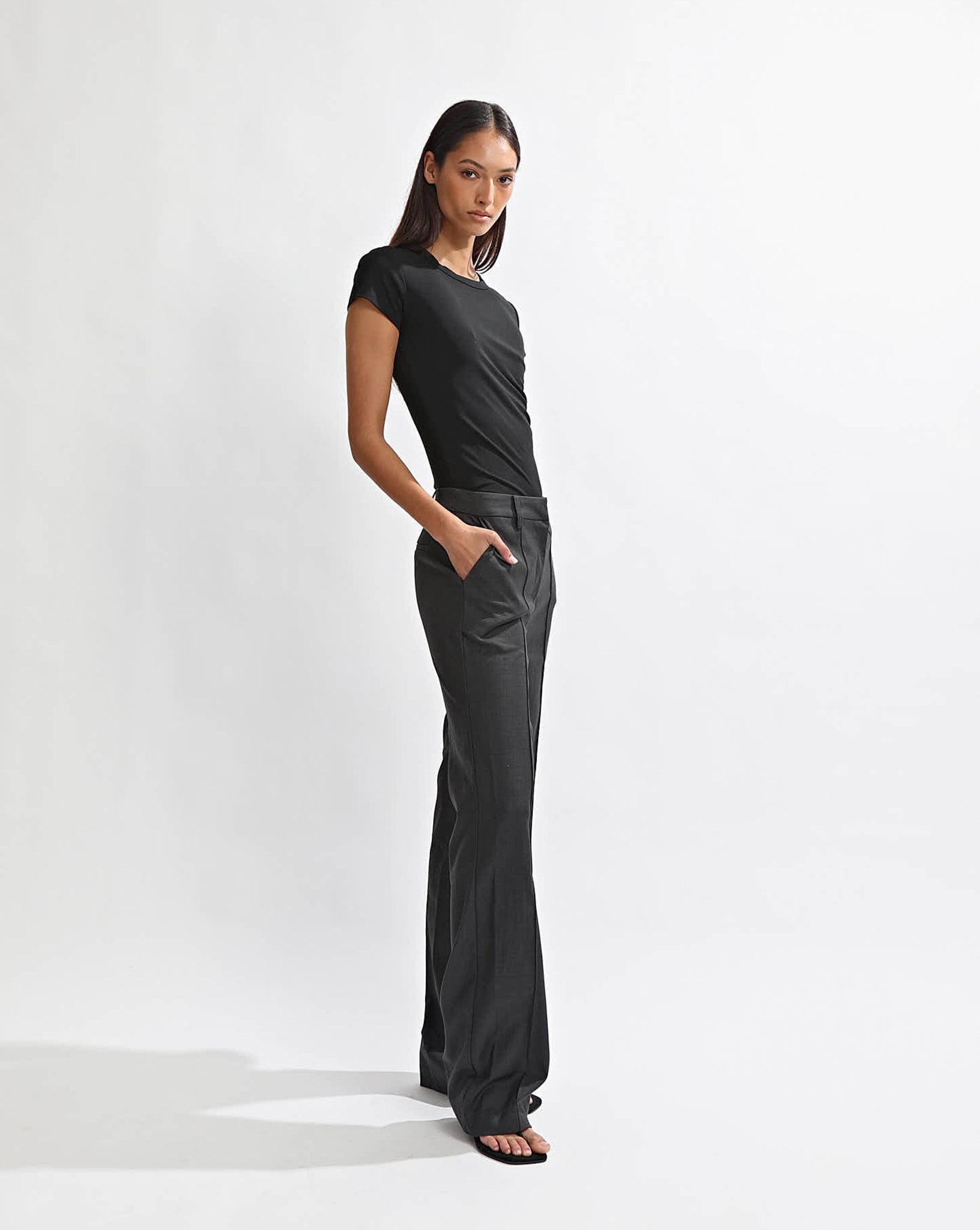 Benny Trousers Dark Grey