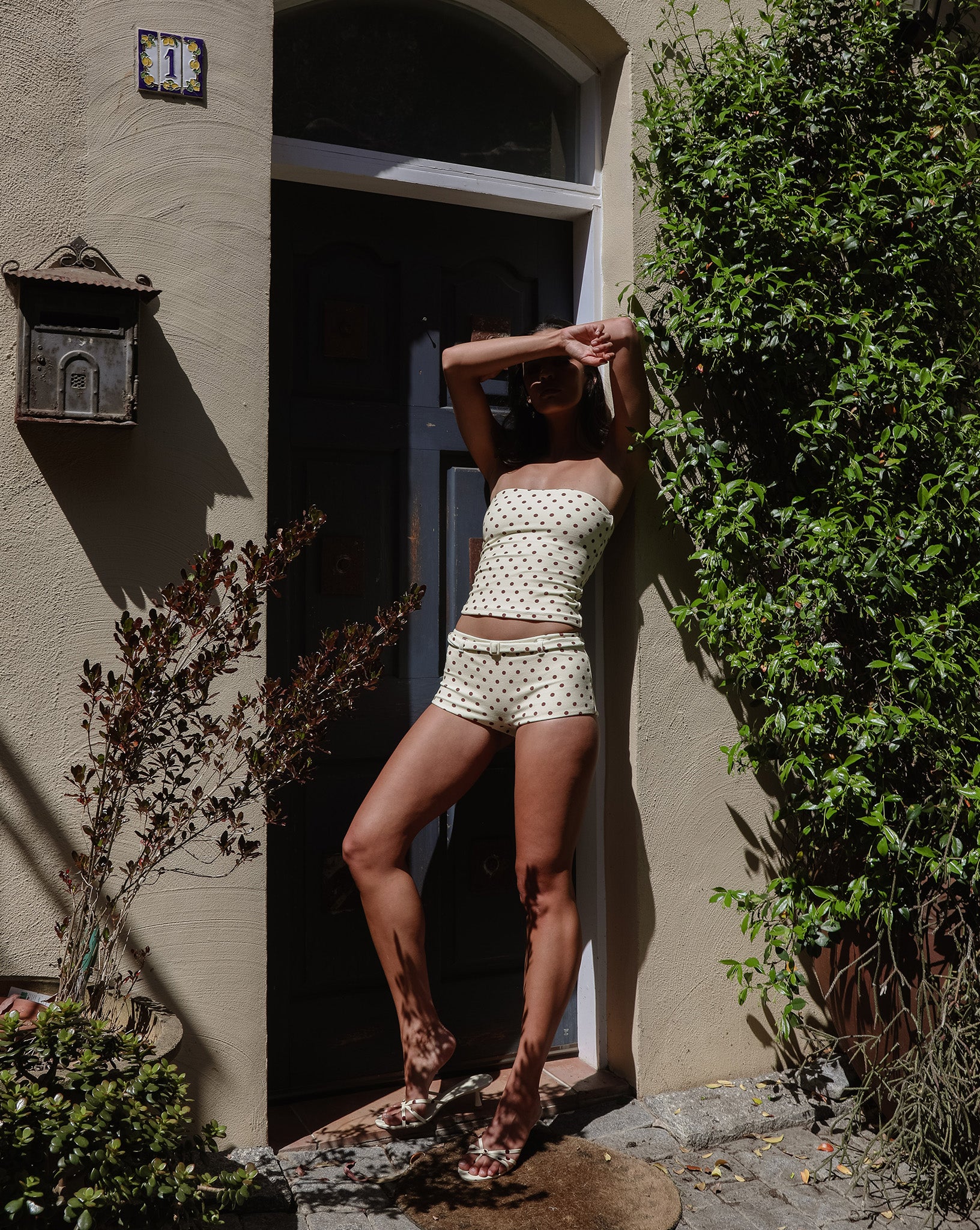 Nali Boyshort Yellow Polka