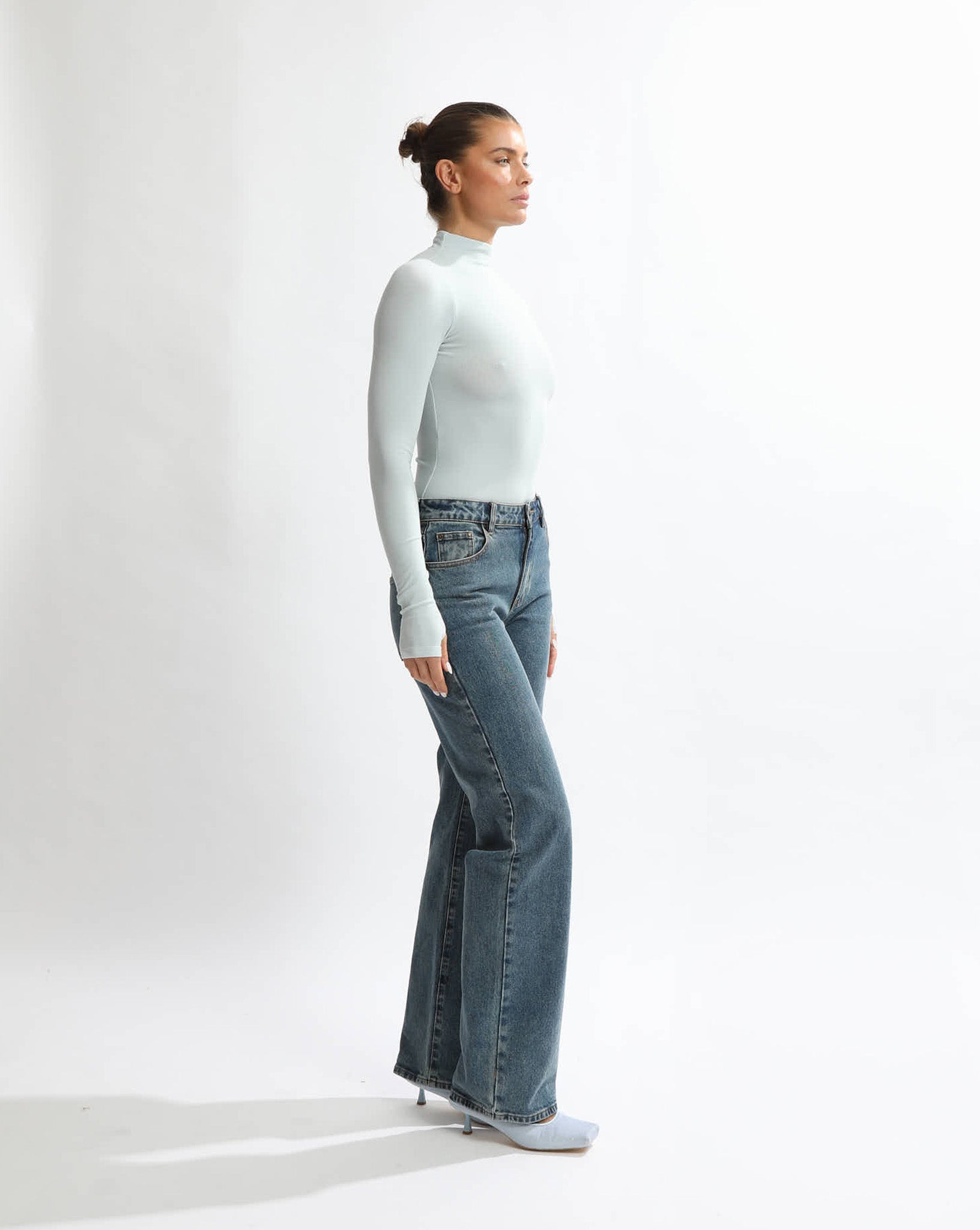 Amelia Long Sleeve Top Ice